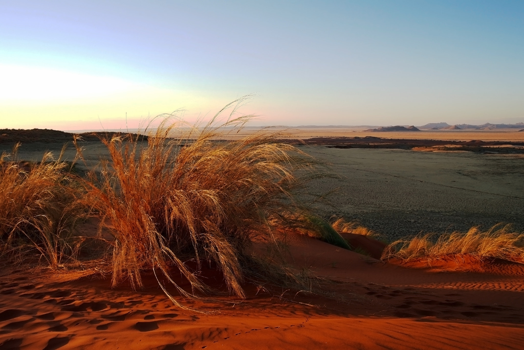 Samsung NX11 sample photo. Sunset in the namib desert. photography