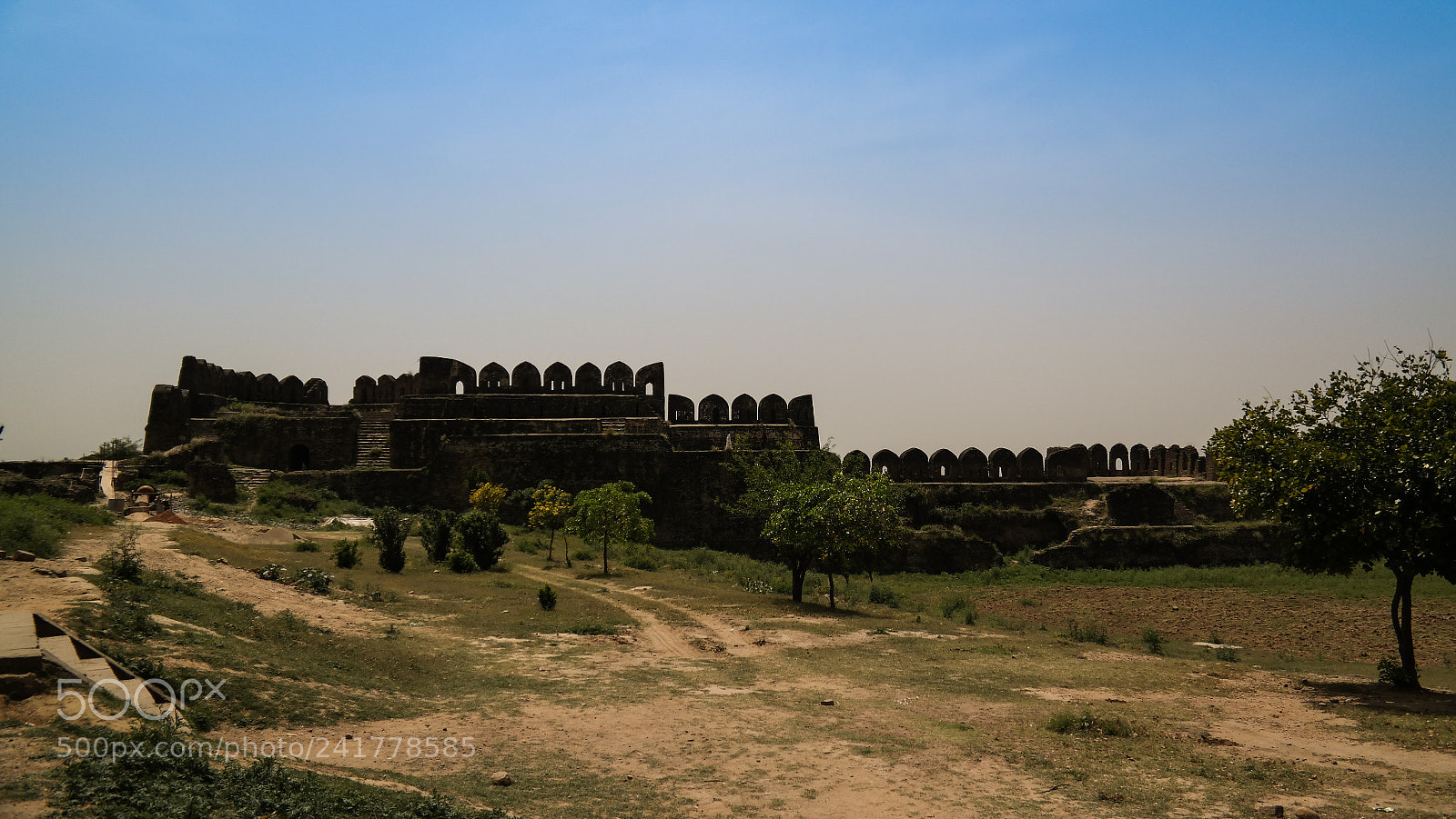 Samsung NX30 sample photo. Panorama of rohtas fortress photography