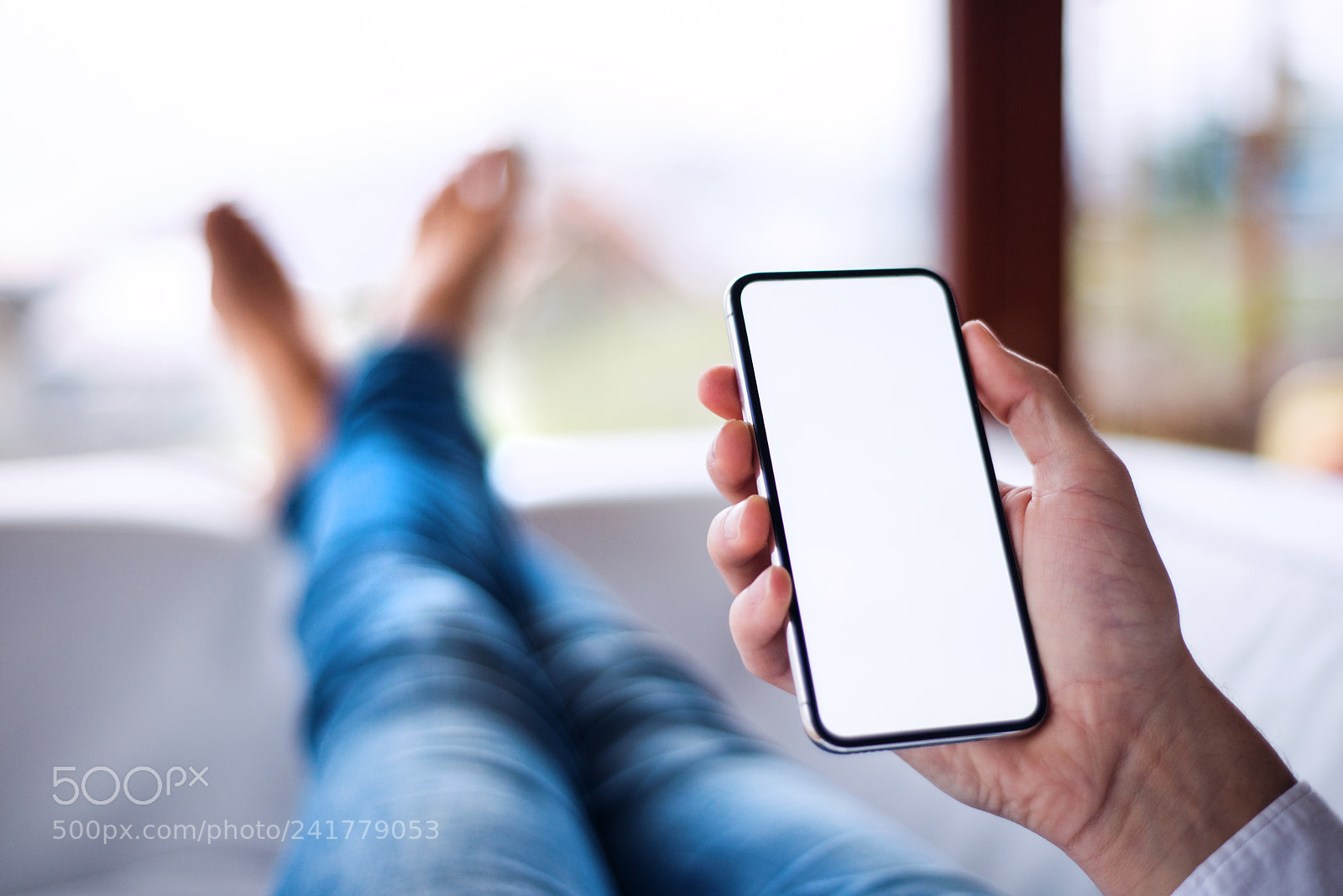 Nikon D800 sample photo. Mockup image of smartphone photography