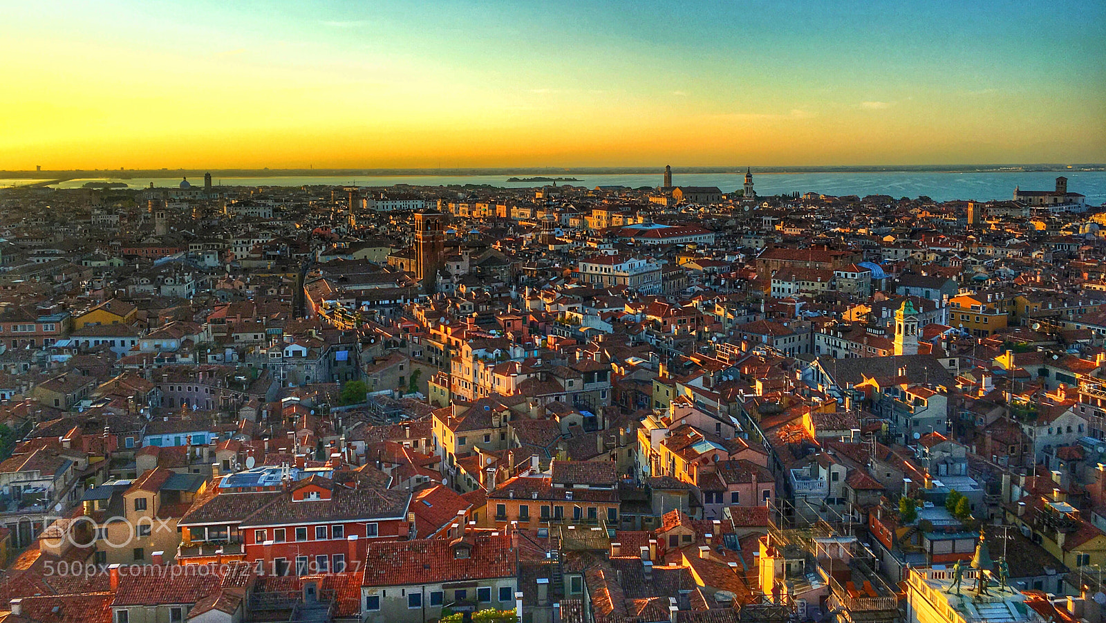 Apple iPhone 6s sample photo. Venice skyline photography