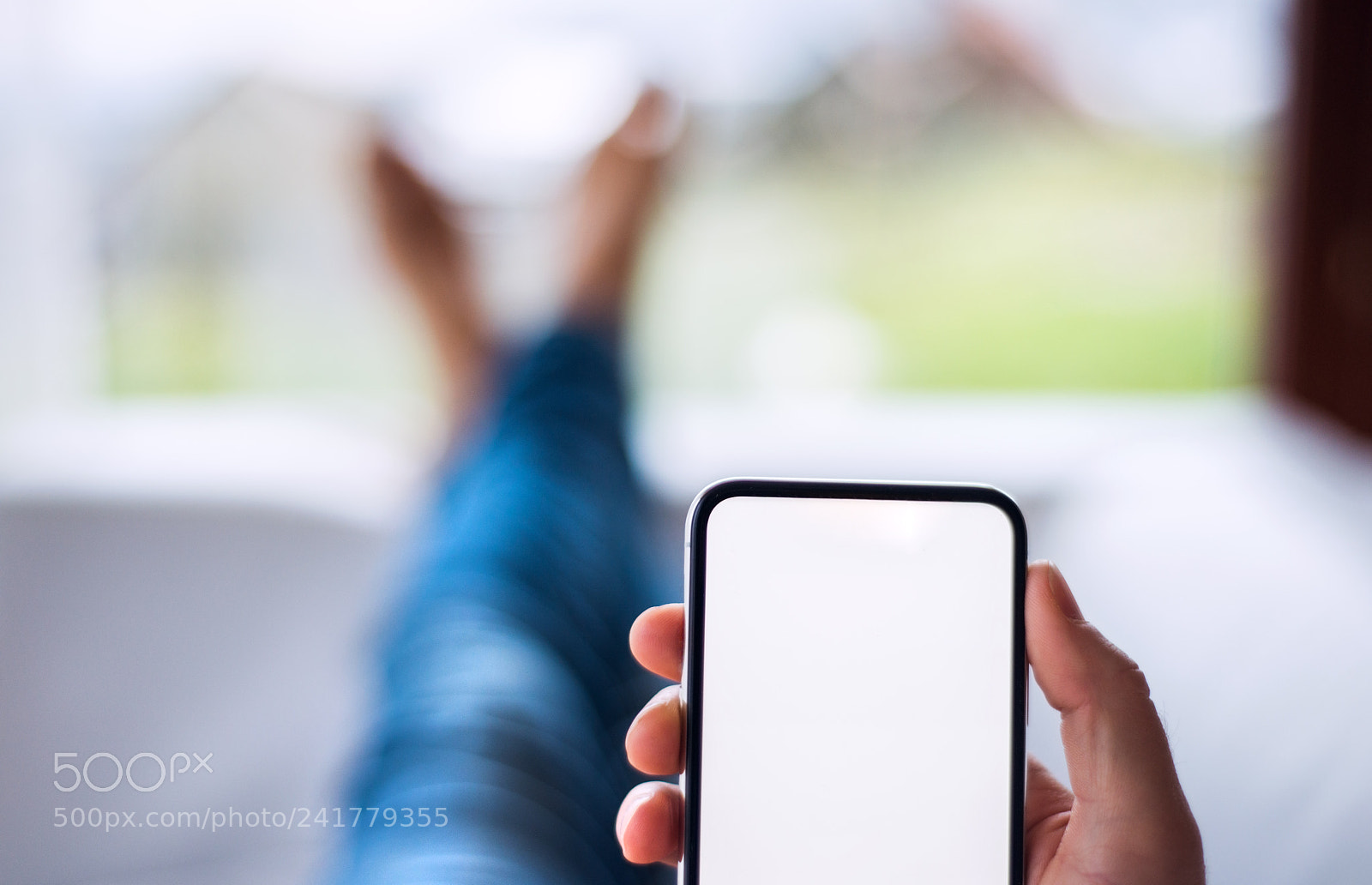 Nikon D800 sample photo. Mockup image of smartphone photography