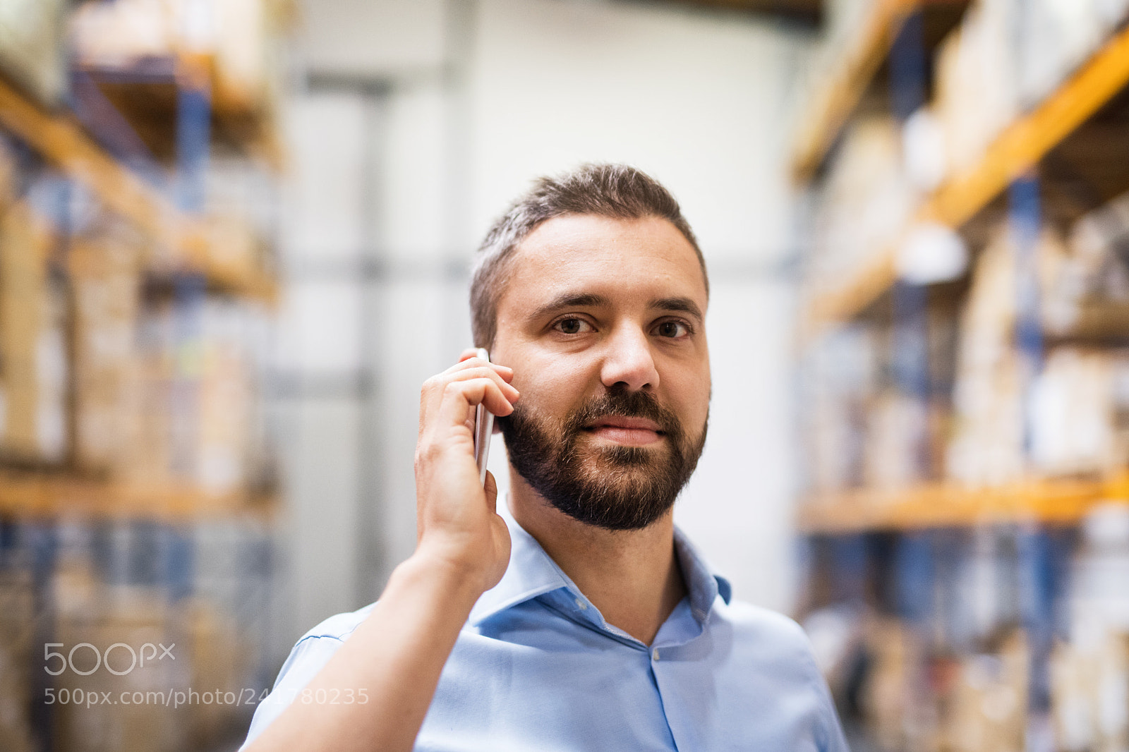 Nikon D5 sample photo. Warehouse worker or supervisor photography