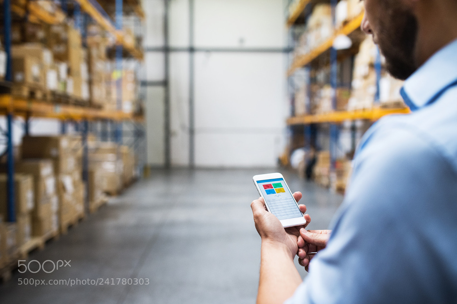 Nikon D5 sample photo. Man warehouse worker with photography