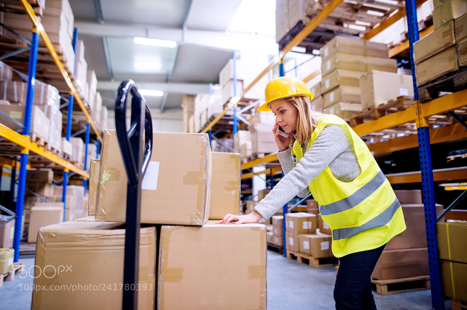 Nikon D4S sample photo. Woman warehouse worker with photography