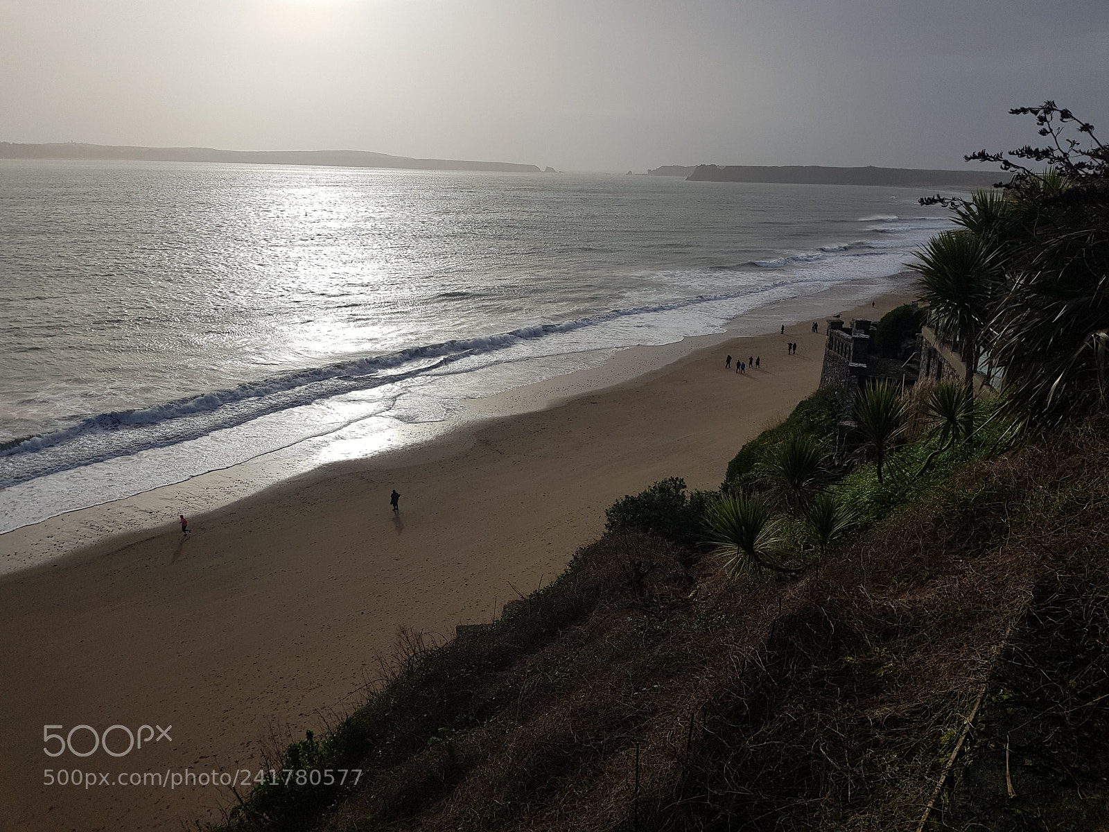 Samsung Galaxy S8+ sample photo. Tenby beach photography