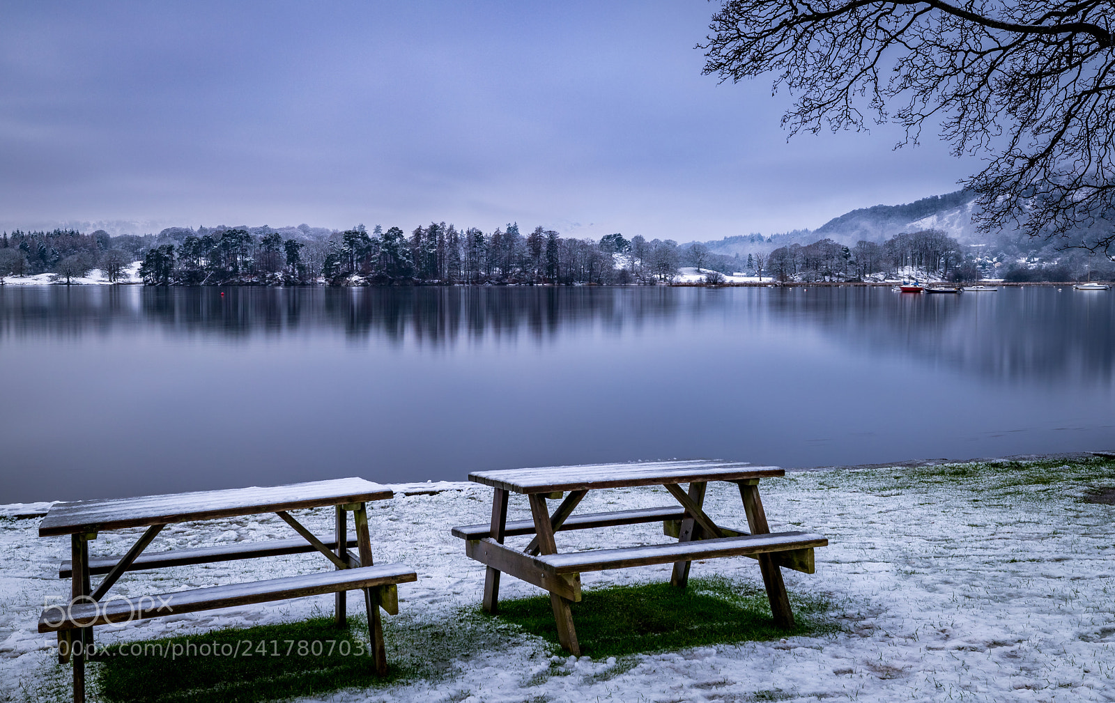 Canon EOS 6D Mark II sample photo. Frozen morning, windermere, lake photography
