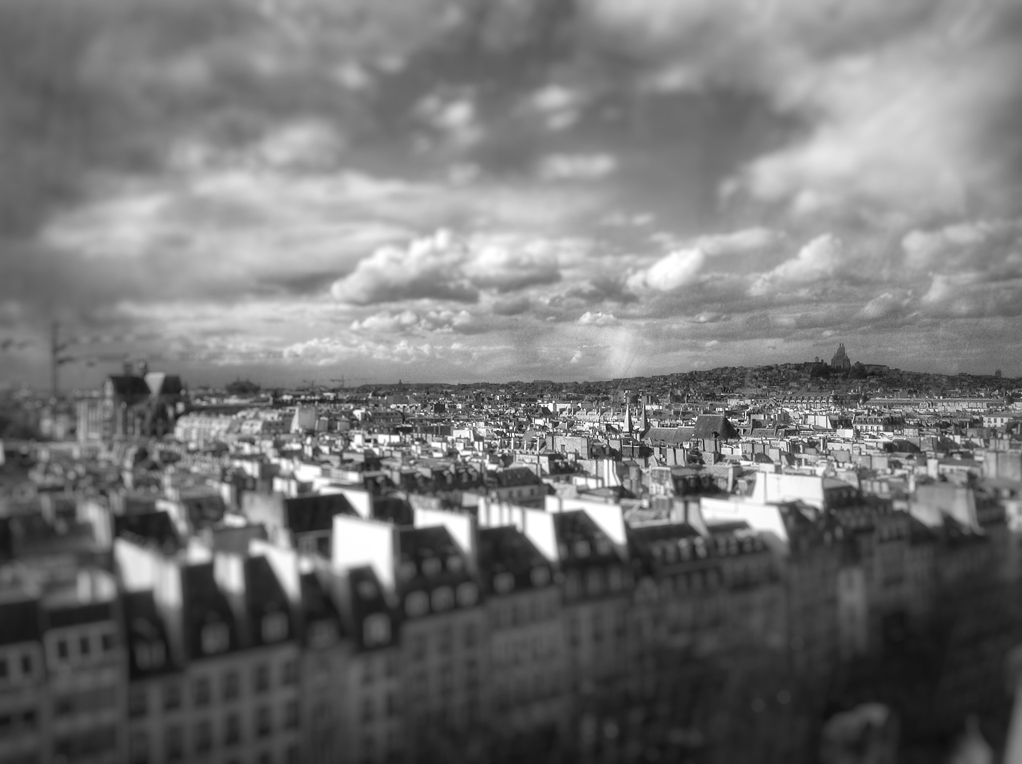 Apple iPad mini sample photo. Paris 2016...from centre pompidou! photography