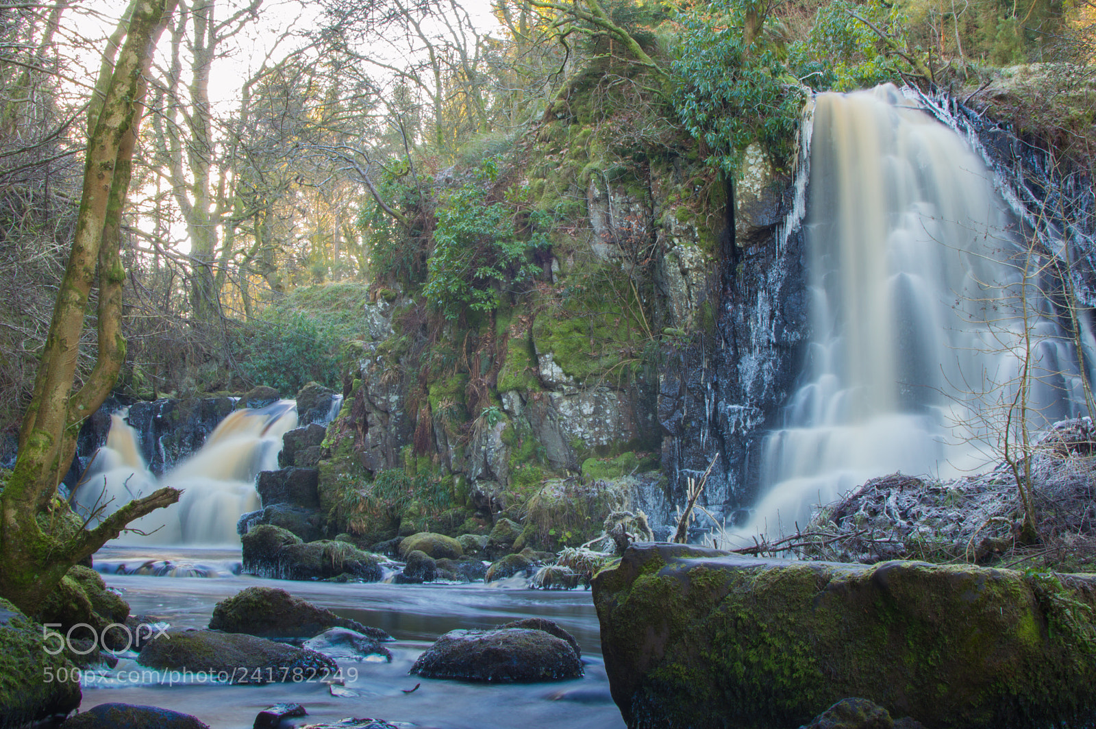 Nikon D3200 sample photo. Linn jaw waterfall photography