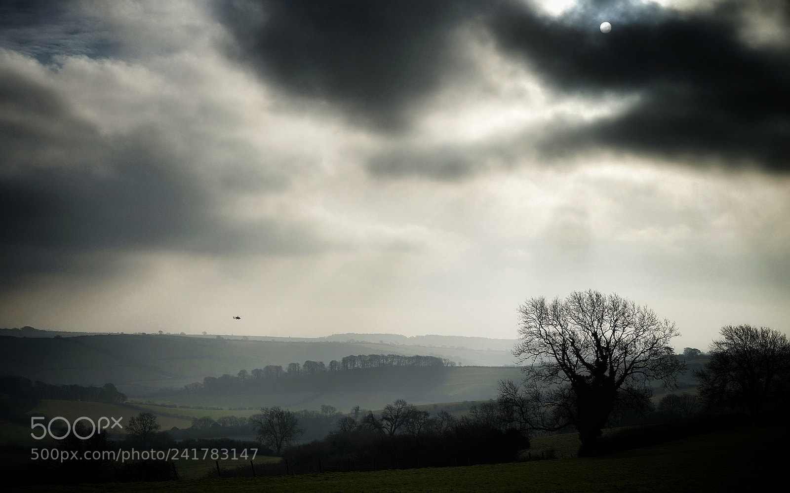 Sony a7 sample photo. Hovering over the valley photography