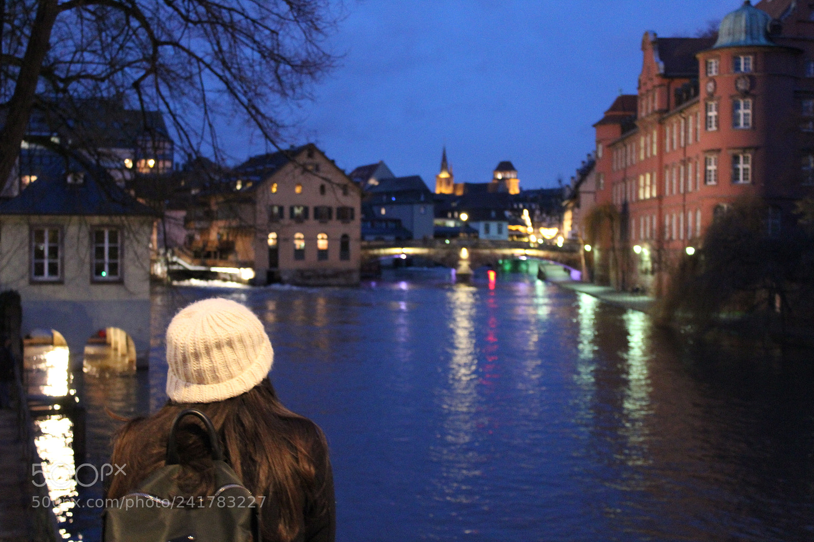 Canon EOS 1200D (EOS Rebel T5 / EOS Kiss X70 / EOS Hi) sample photo. Strasbourg at night photography