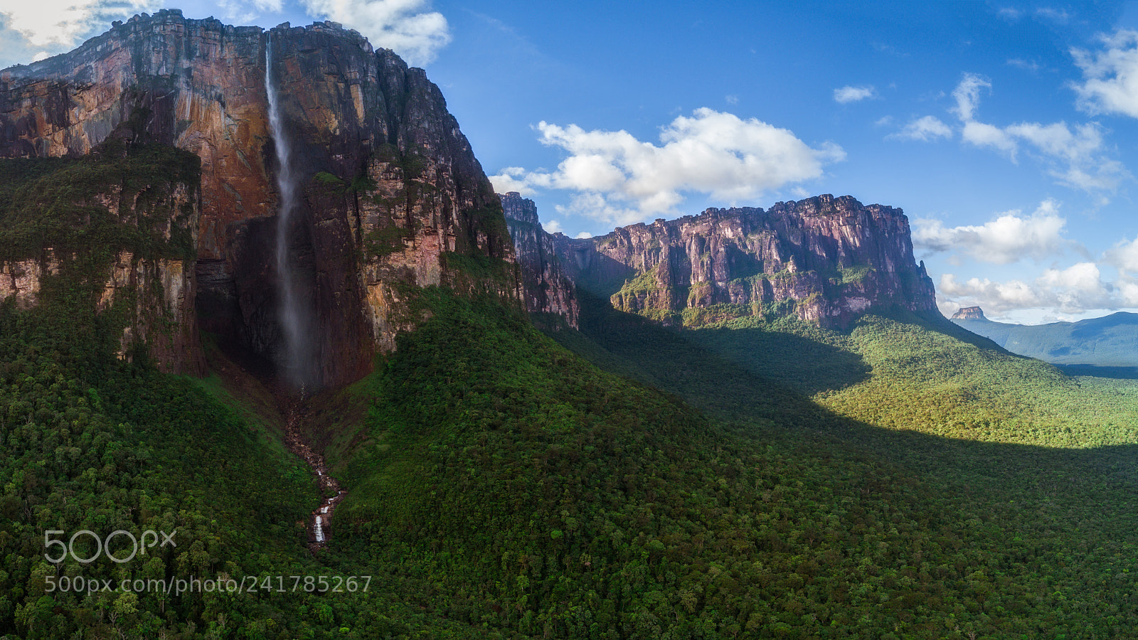 DJI FC220 sample photo. The angel falls photography