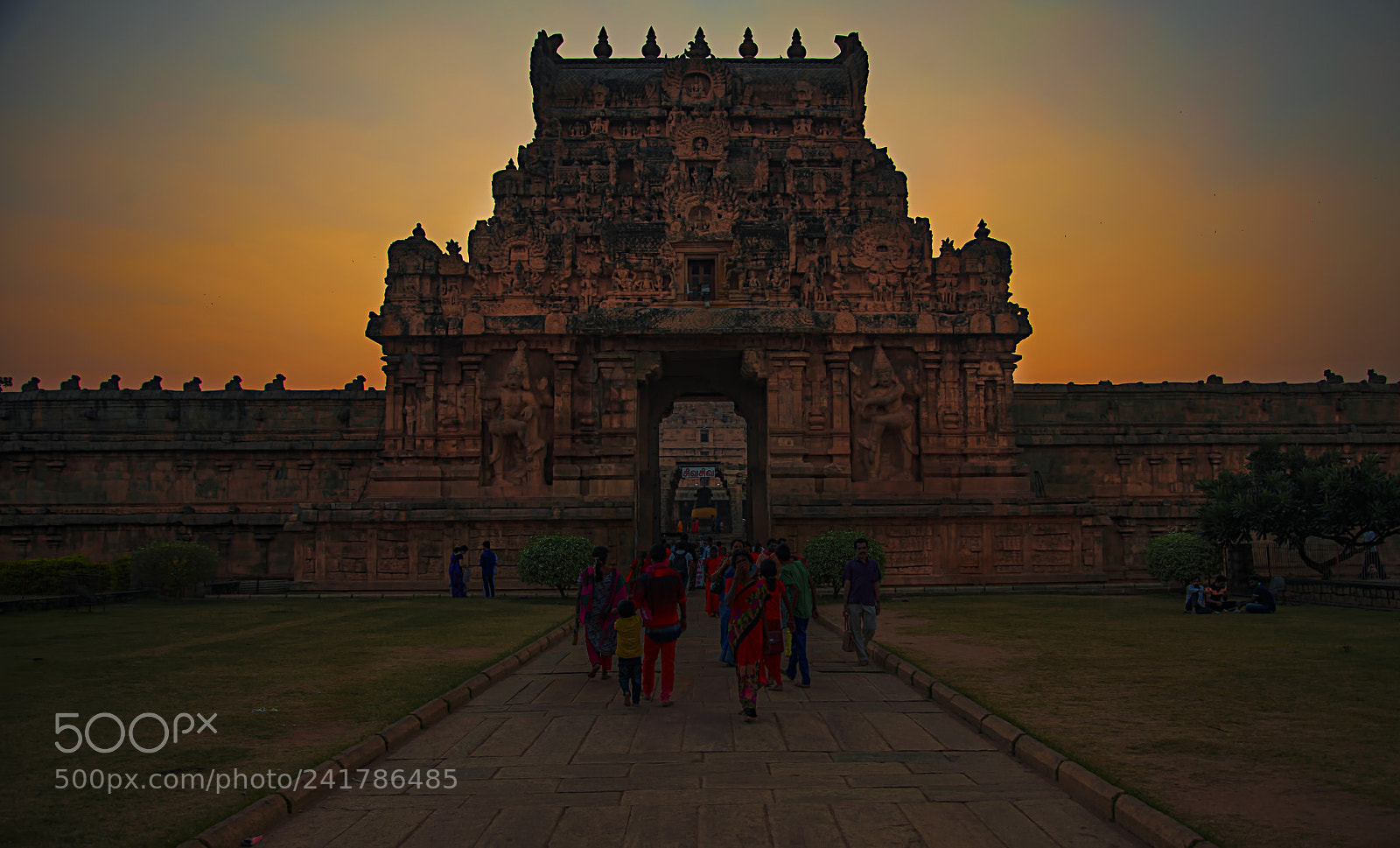 Nikon D800E sample photo. Golden hour, thanjavur. photography