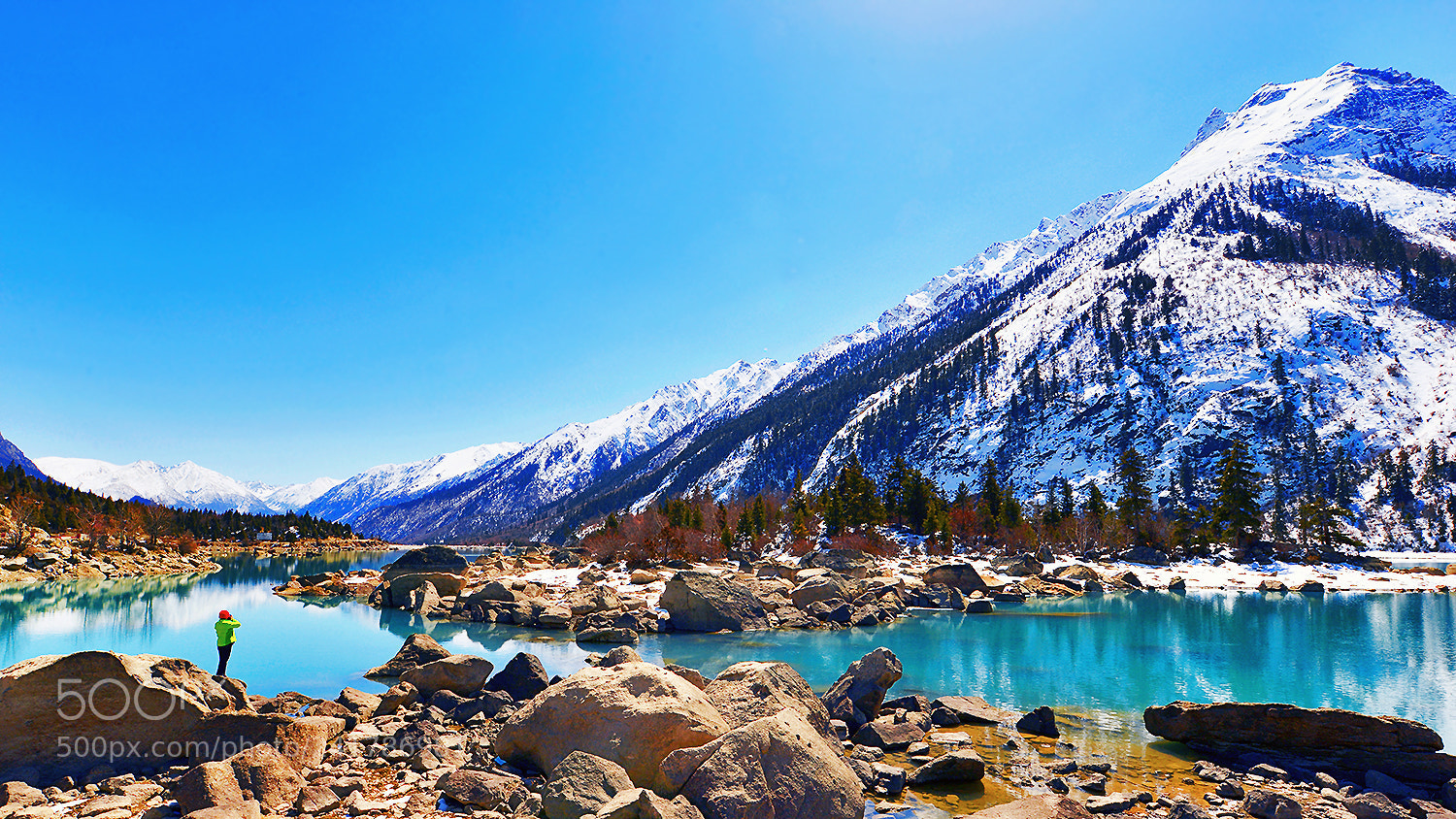 Nikon D800E sample photo. 高原雪山秋更美 photography