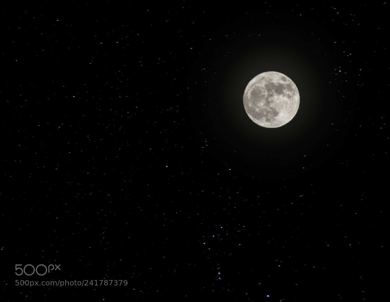 Nikon D7100 sample photo. Moon photography