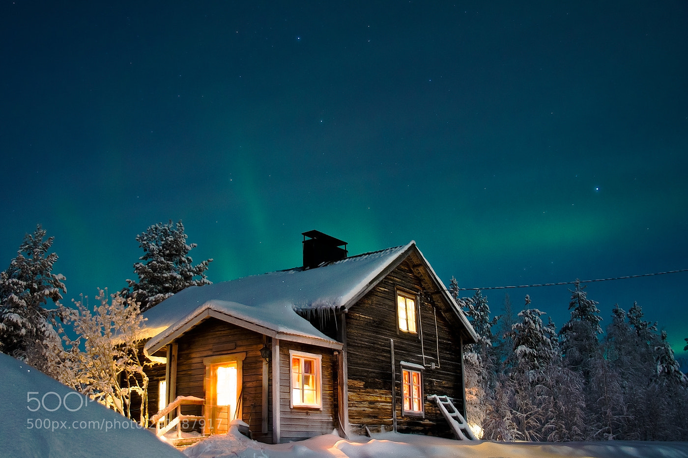 Nikon D7100 sample photo. Nivunkijärvi cabin photography