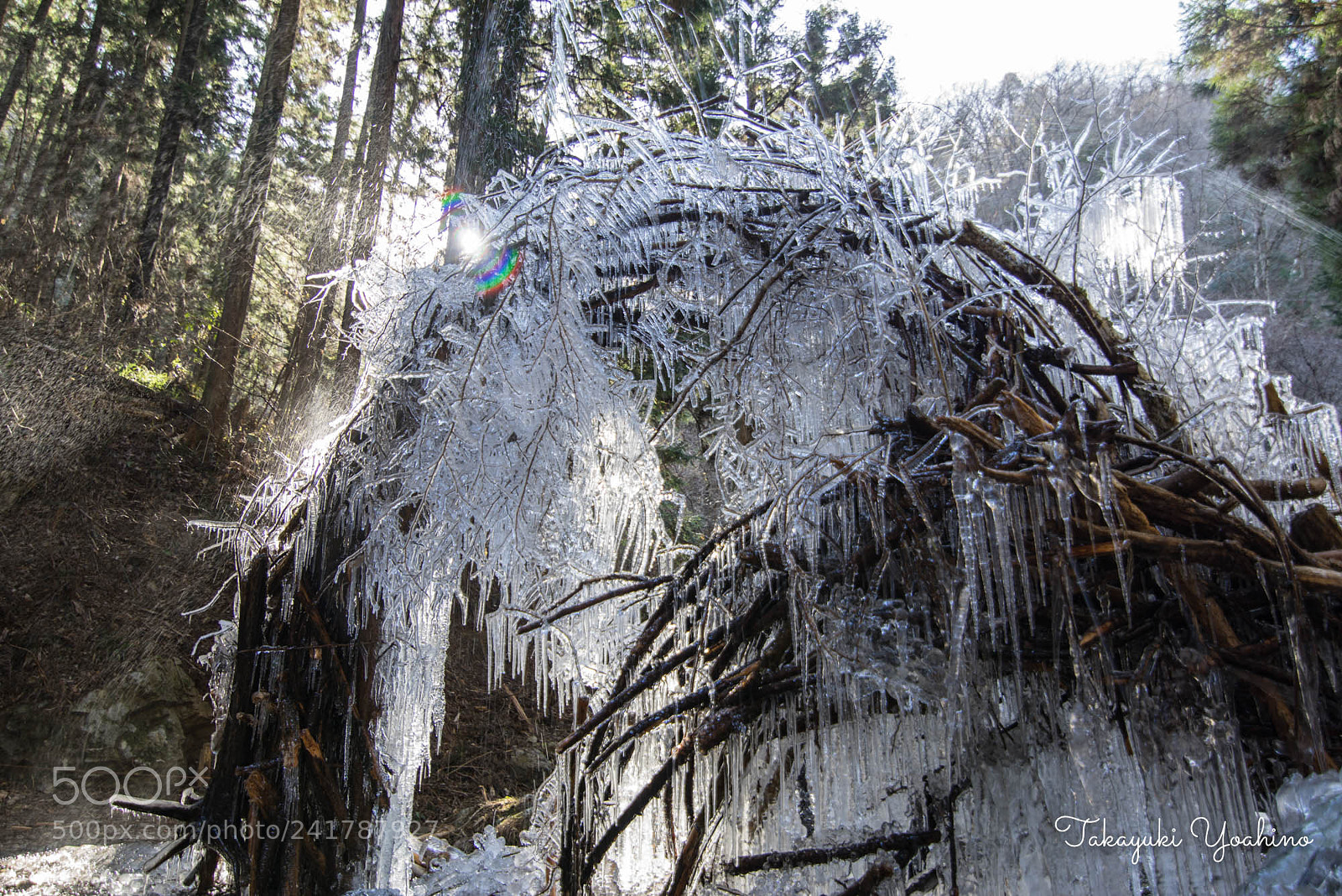 Sony a7R sample photo. 氷柱 photography