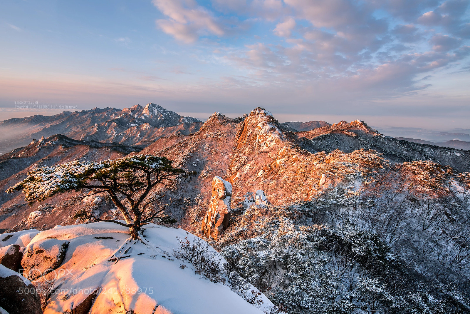 Nikon D800 sample photo. Dobong mountain snowy scene. photography