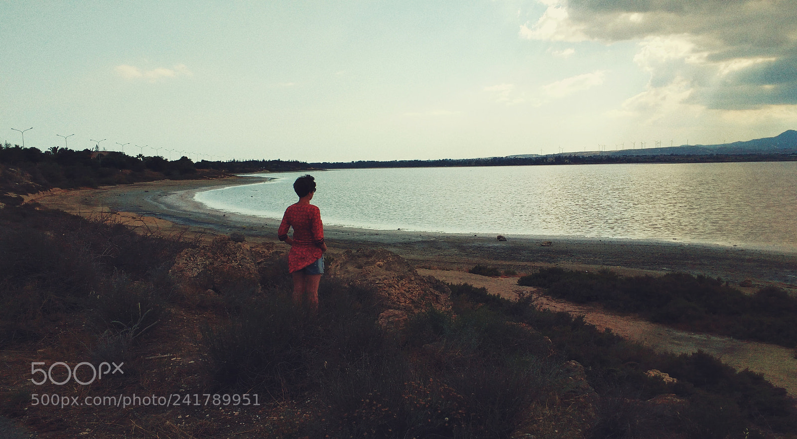 Motorola MotoG3 sample photo. Salt lake in larnaca photography