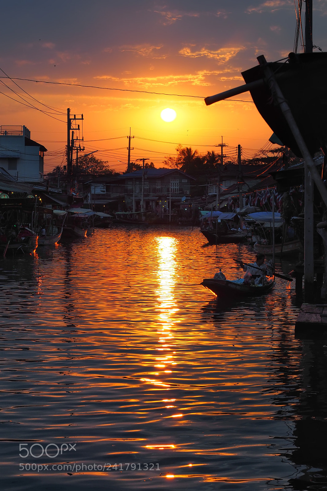 Olympus OM-D E-M1 Mark II sample photo. Amphawa floating market photography