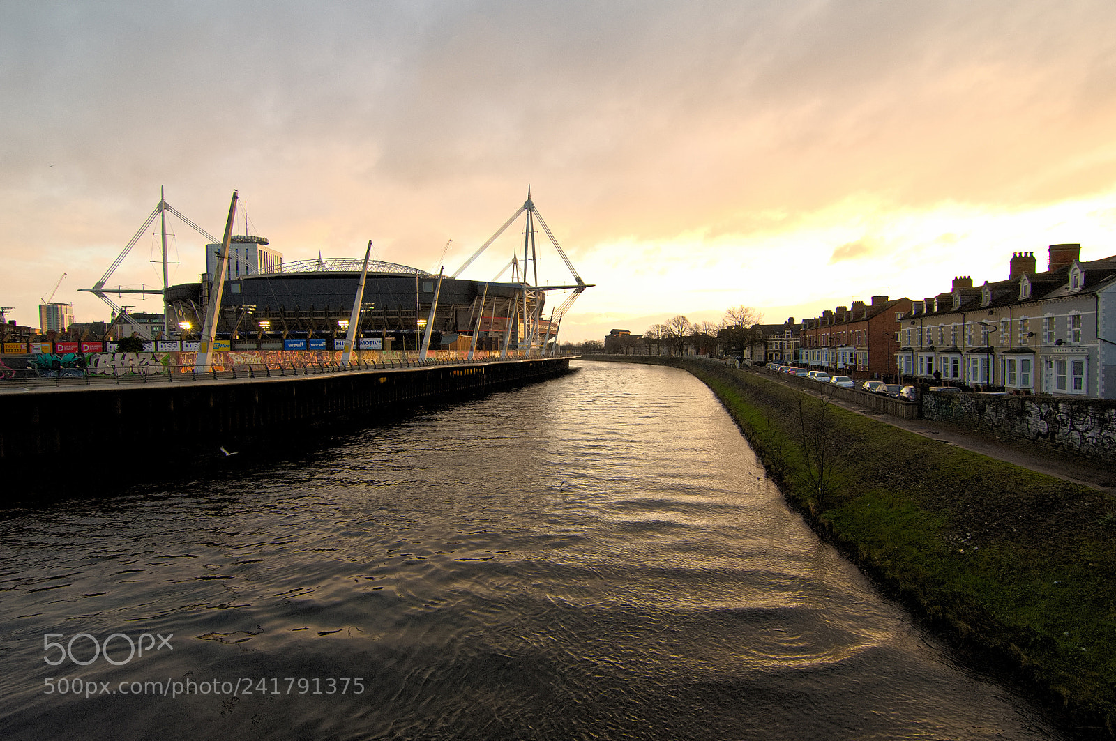 Nikon D2X sample photo. Principality stadium photography