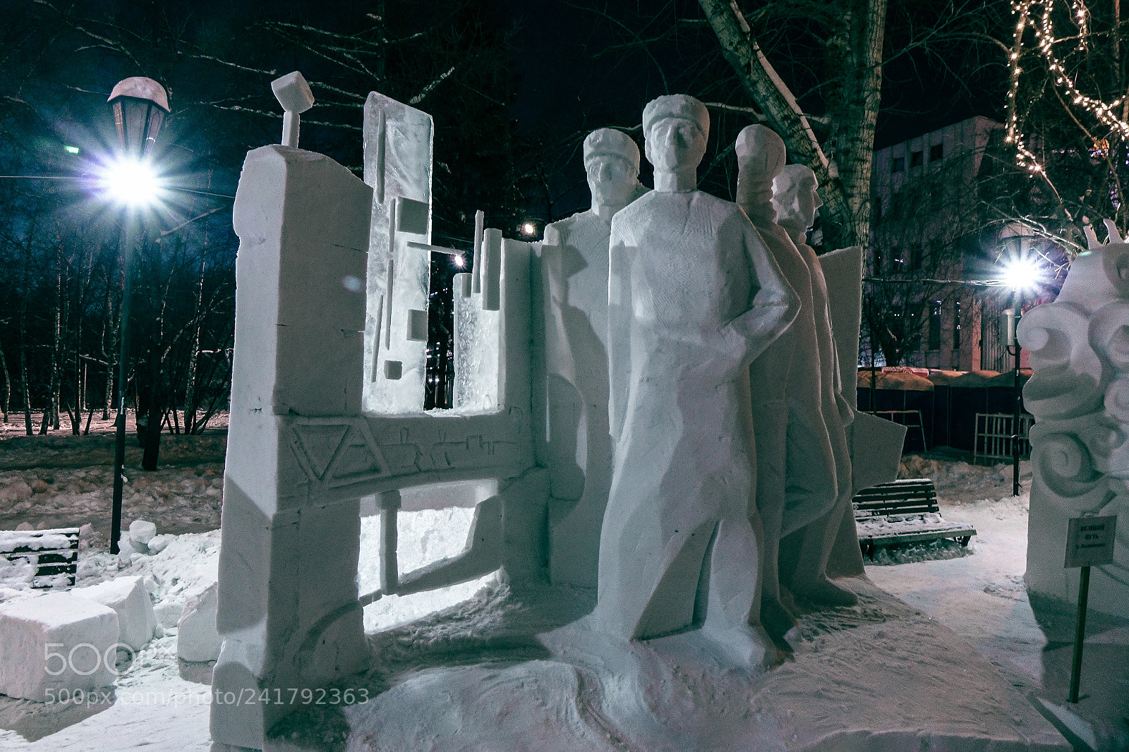 Sony Cyber-shot DSC-RX10 sample photo. Ice sculptures photography