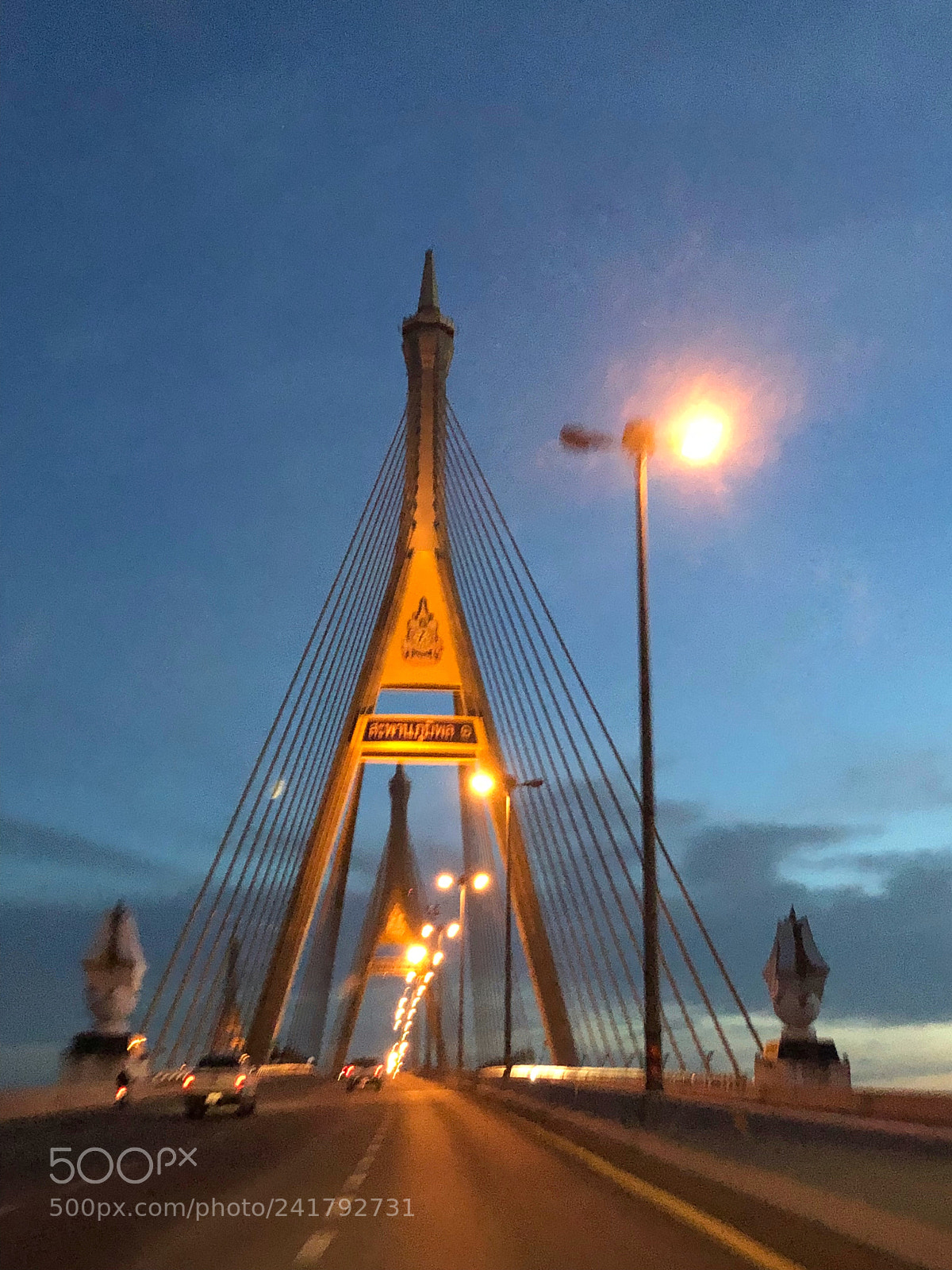 Apple iPhone X sample photo. King bhumipol bridge photography