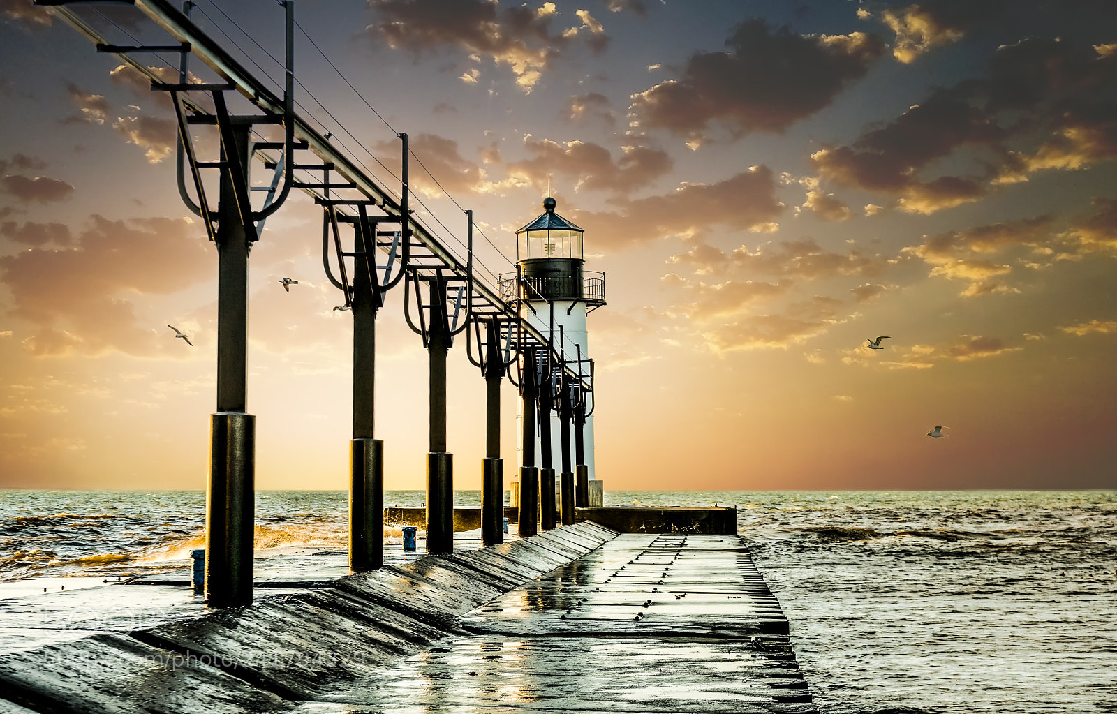 Nikon D810 sample photo. St joseph lighthouse photography