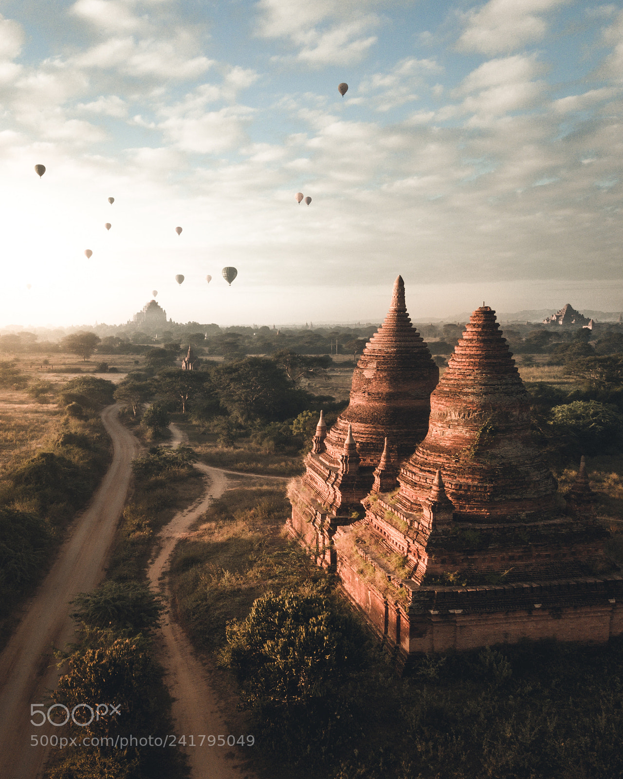 DJI FC220 sample photo. Temple2 photography