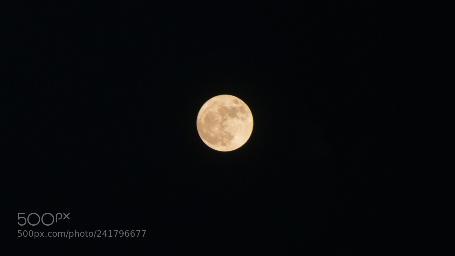 Nikon D5000 sample photo. Moon photography