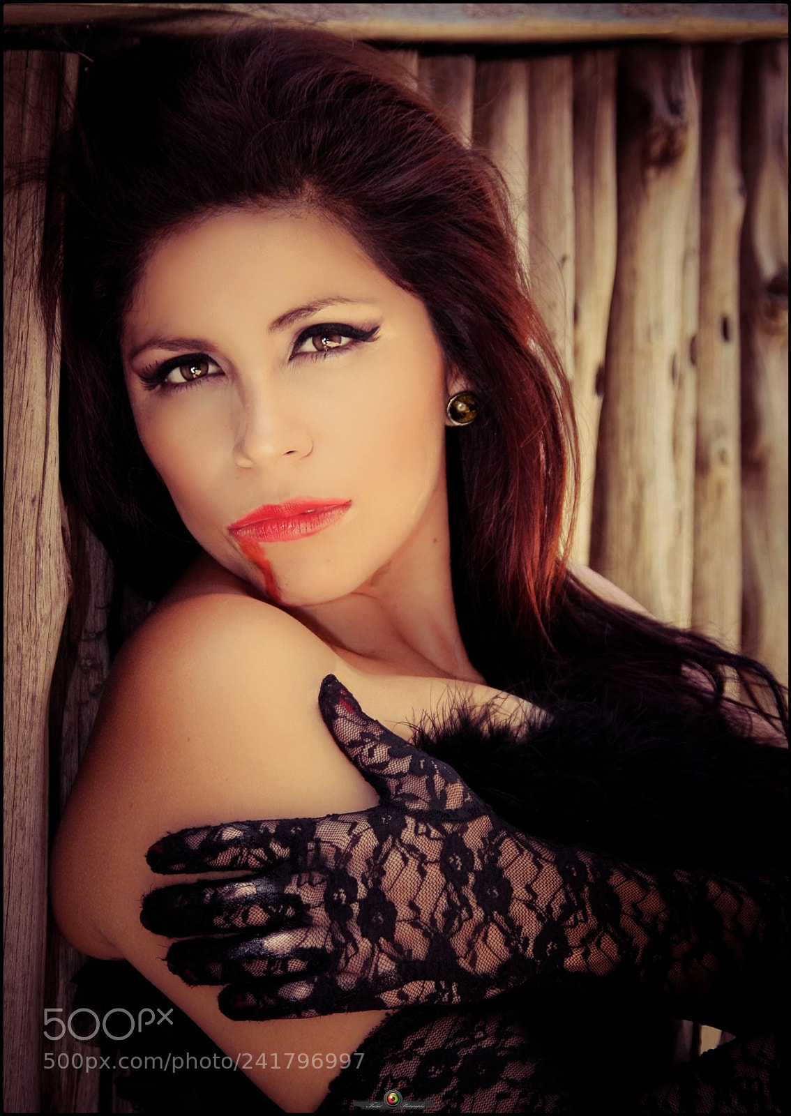 Canon EOS 40D sample photo. Portrait vamp photography