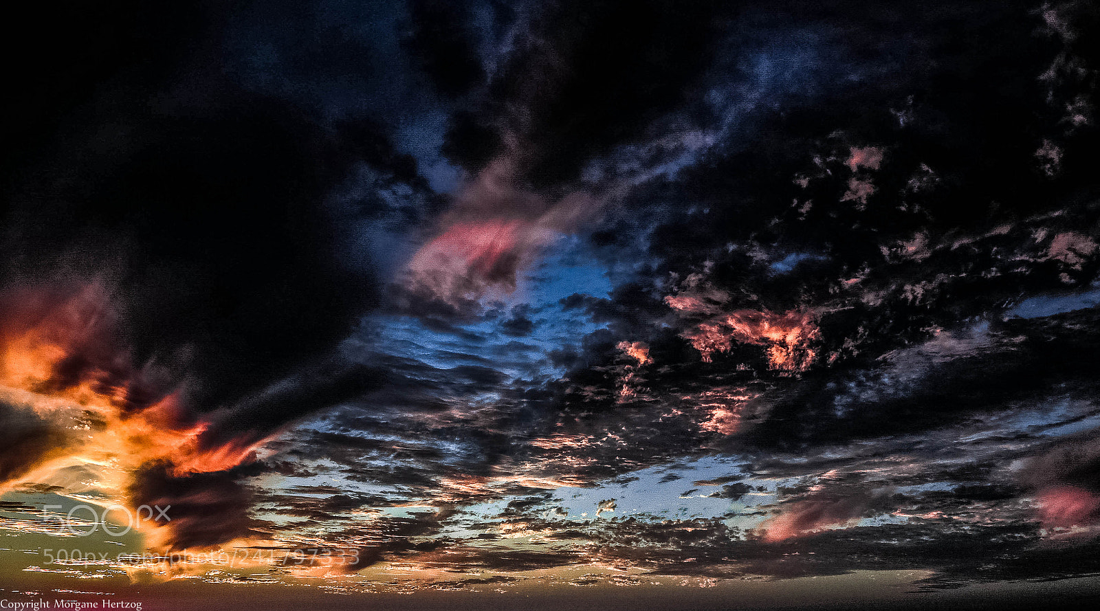 Canon PowerShot G1 X sample photo. Fire in the sky photography