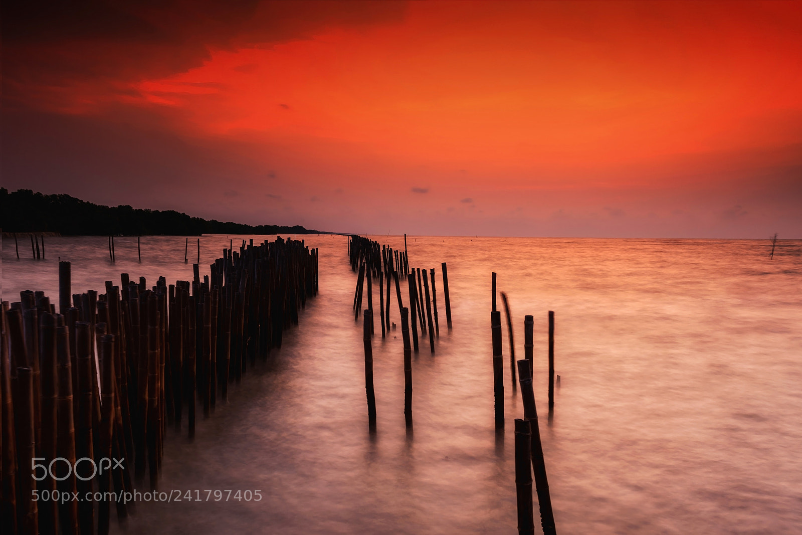 Nikon D810 sample photo. Motion seascape at dawn photography