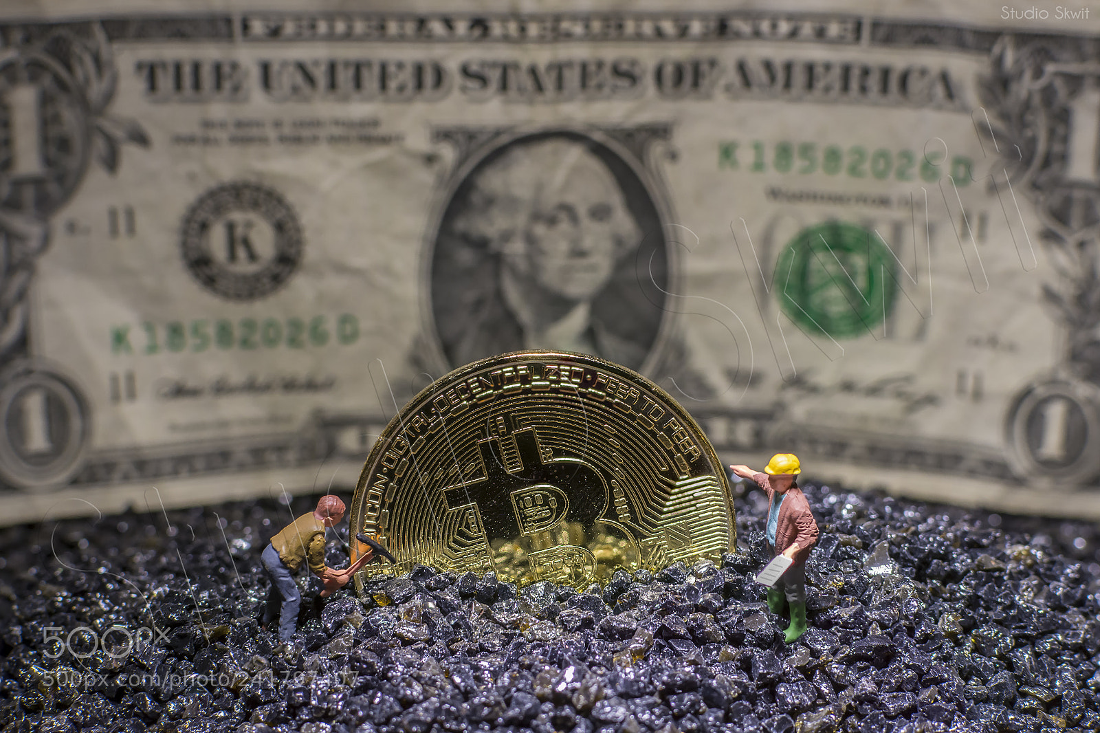 Nikon D7100 sample photo. Bitcoin mining photography