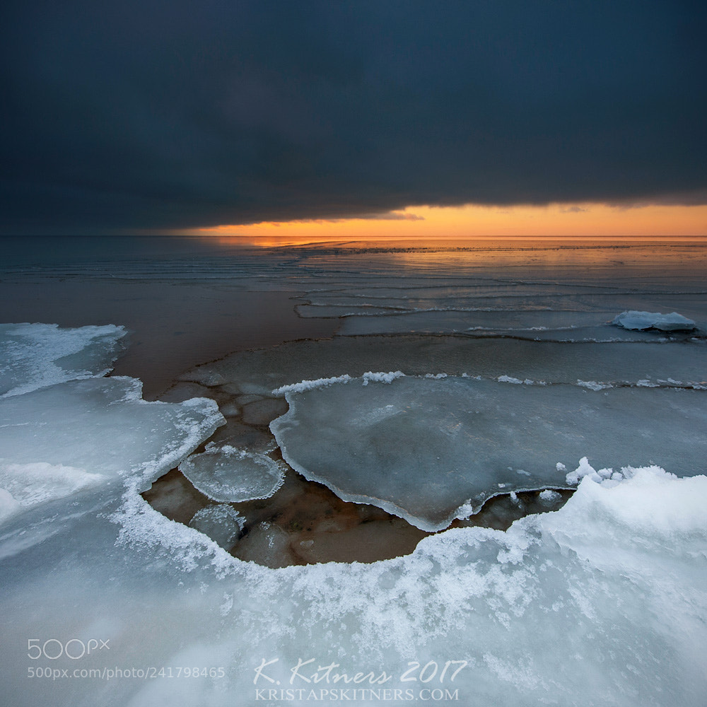 Nikon D700 sample photo. The ice shore photography