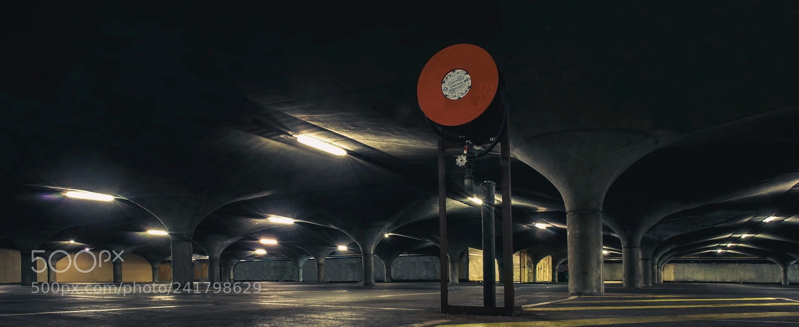 Sony Alpha NEX-7 sample photo. Car park photography