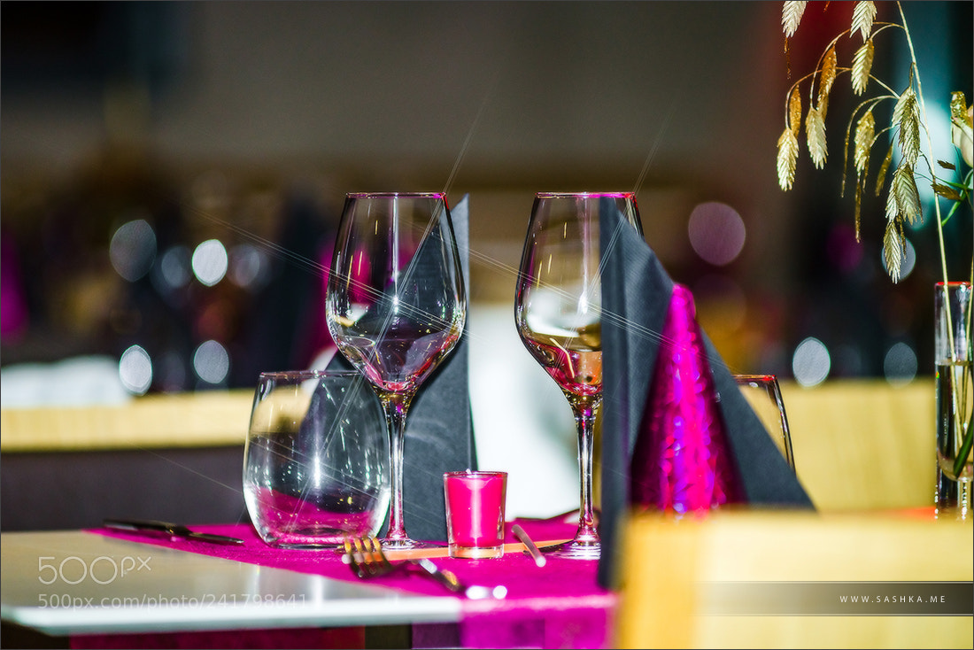 Sony Alpha a99 sample photo. Decorated tables in little photography