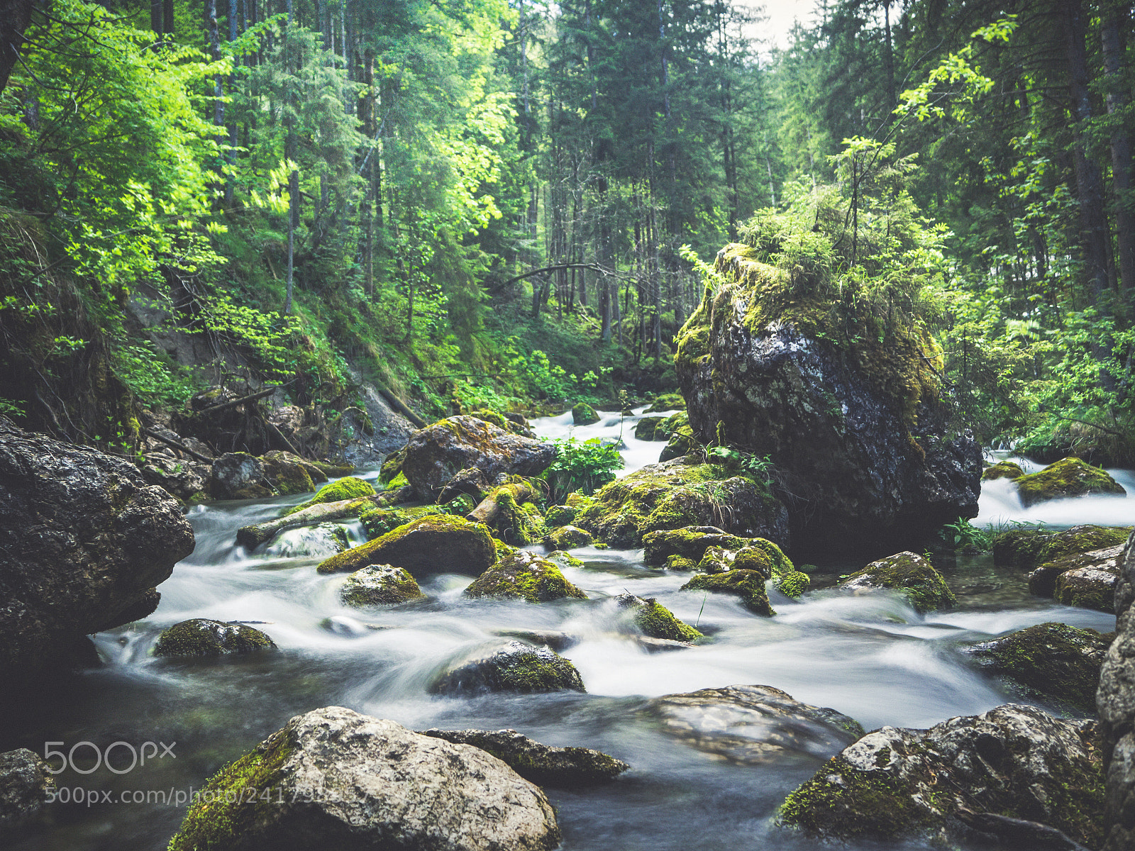 Olympus OM-D E-M1 sample photo. Mountain river photography