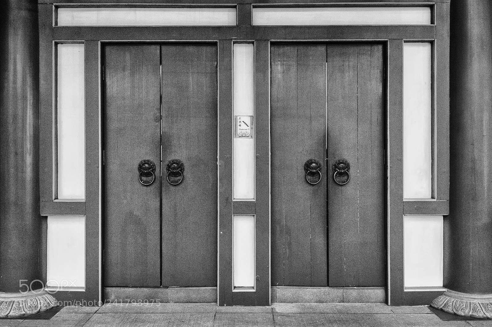 Sony a6500 sample photo. Twin doors photography
