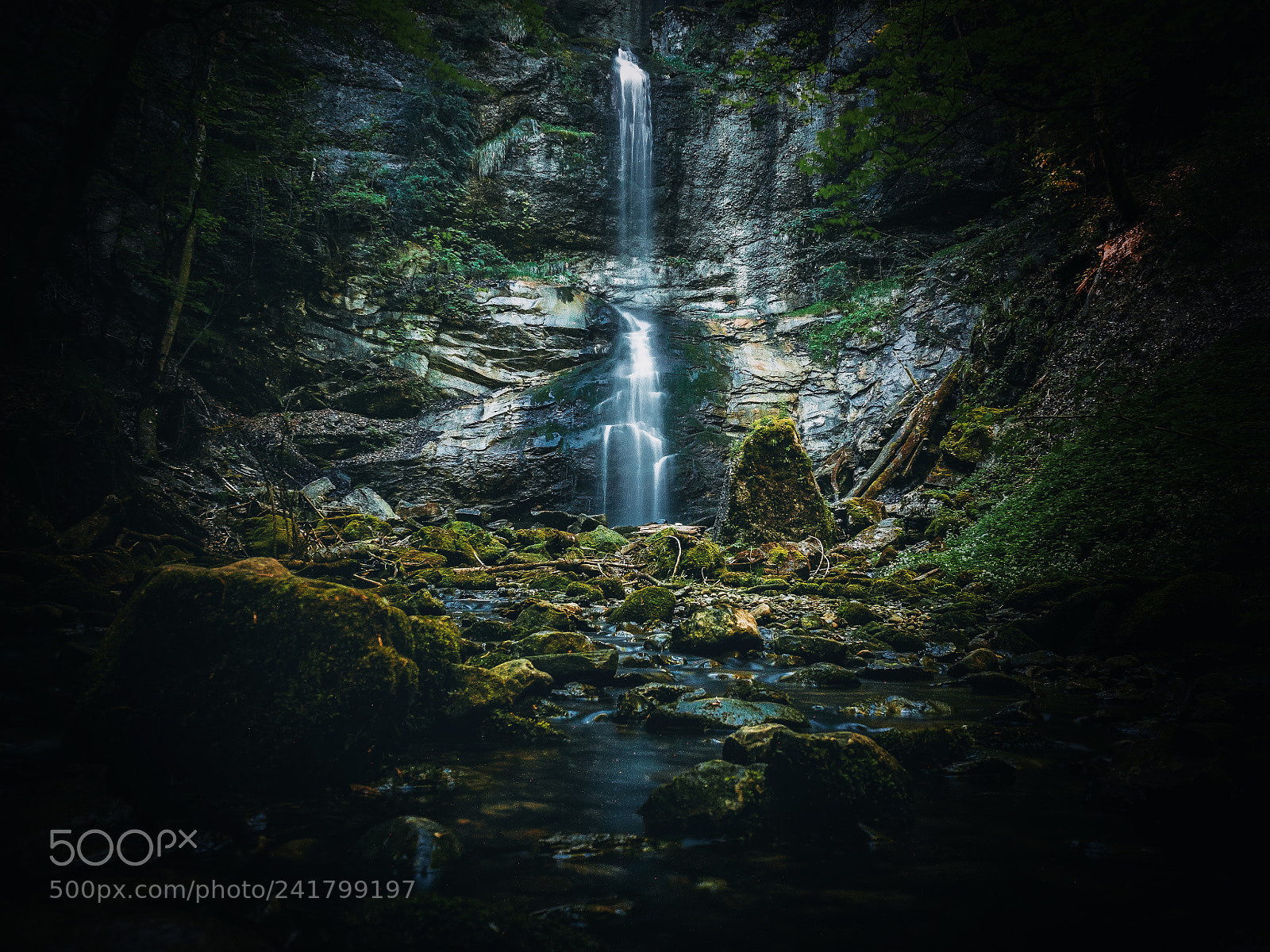 Olympus OM-D E-M1 sample photo. Magic waterfall photography