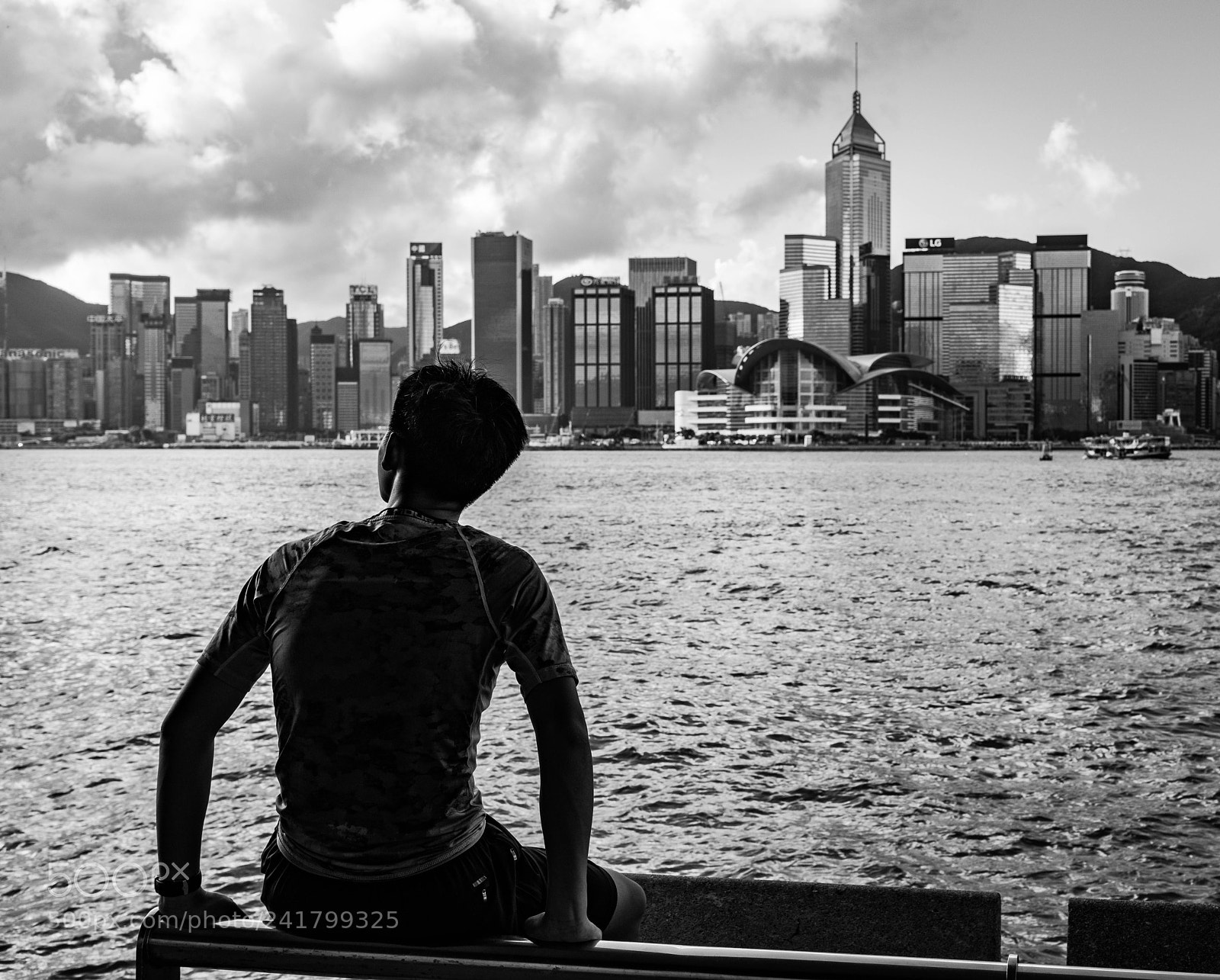 Sony a7R II sample photo. Looking over victoria harbour photography