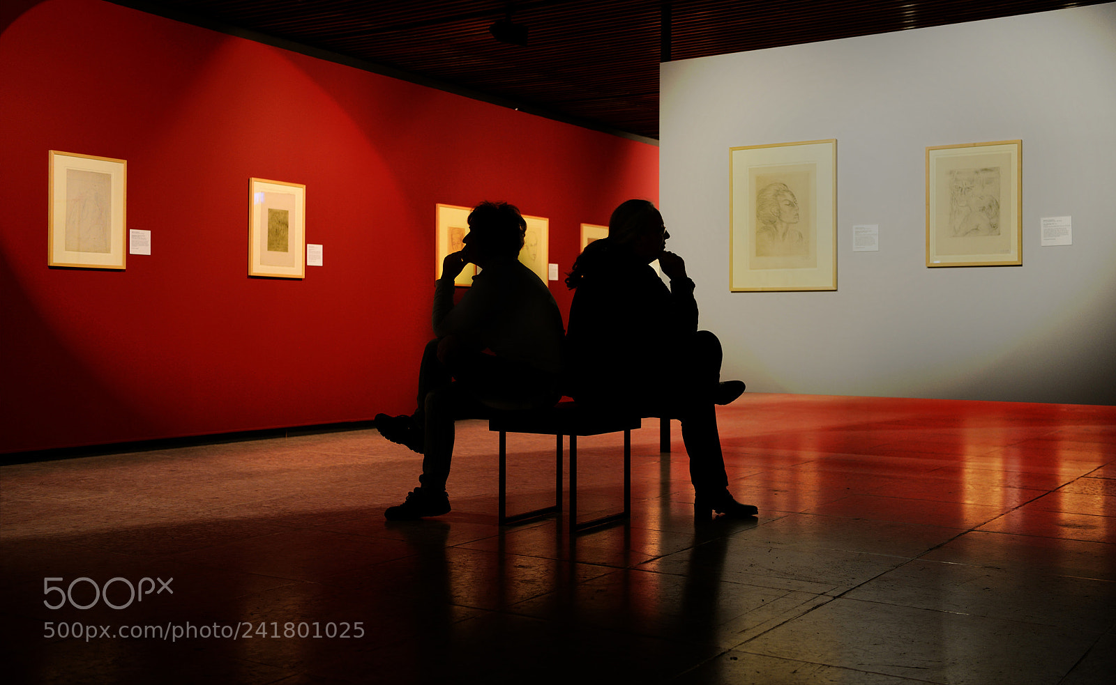 Nikon D800E sample photo. Schweigend im museum photography