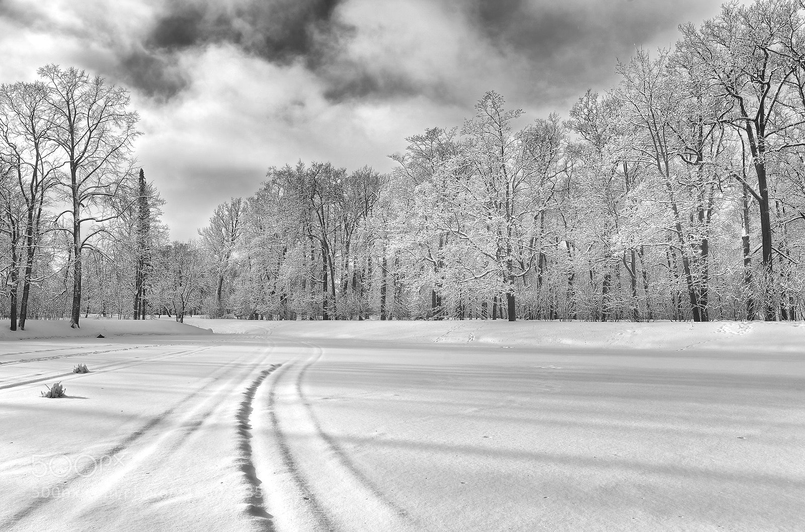 Pentax K-5 sample photo. Snowy winter.. _7_ photography