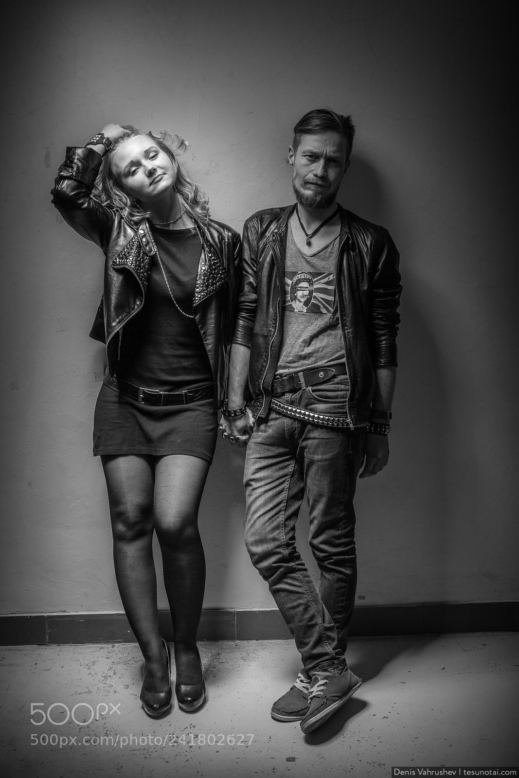 Canon EOS 60D sample photo. Couple of punks standing photography