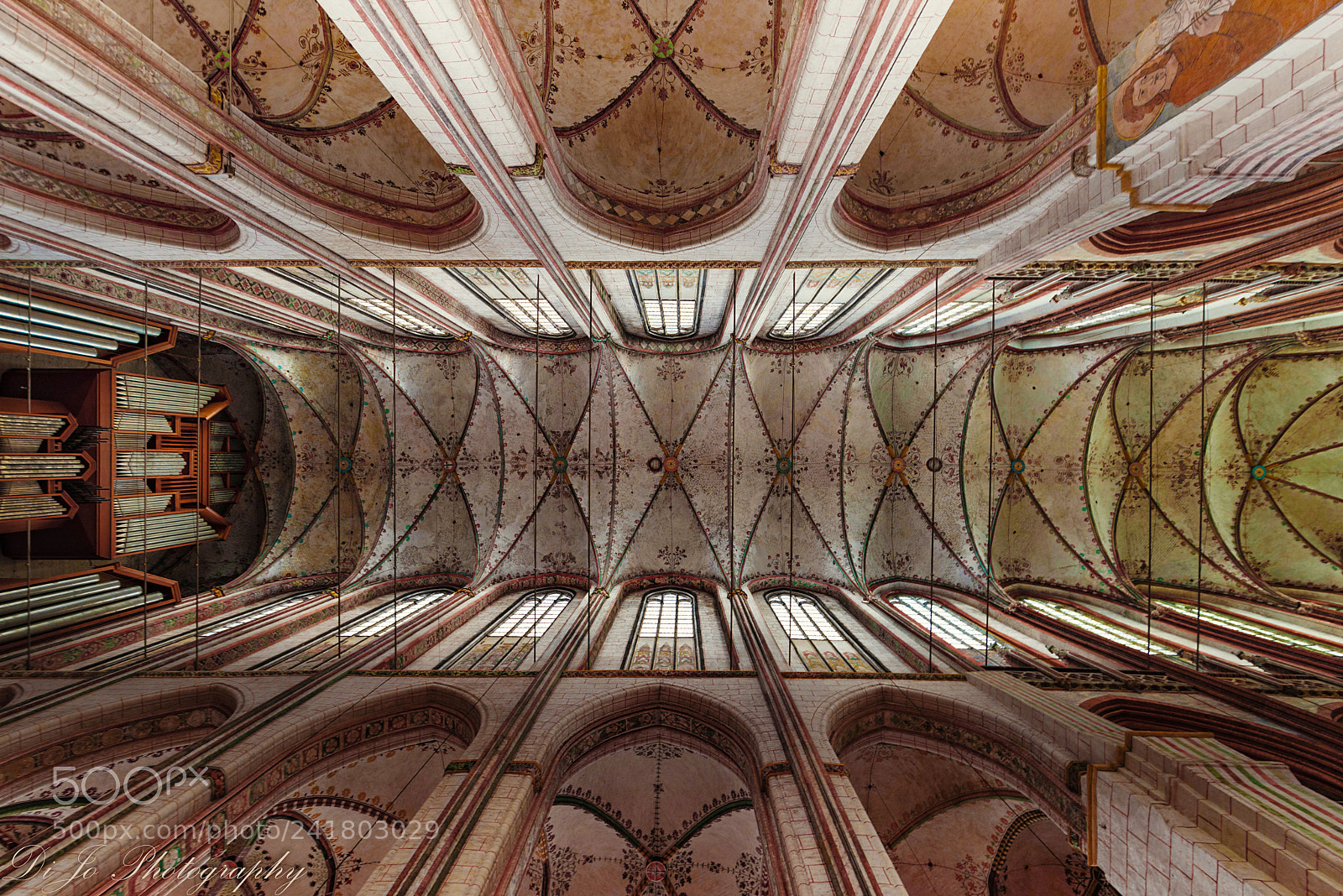 Nikon D810 sample photo. Kirchengewoelbe photography