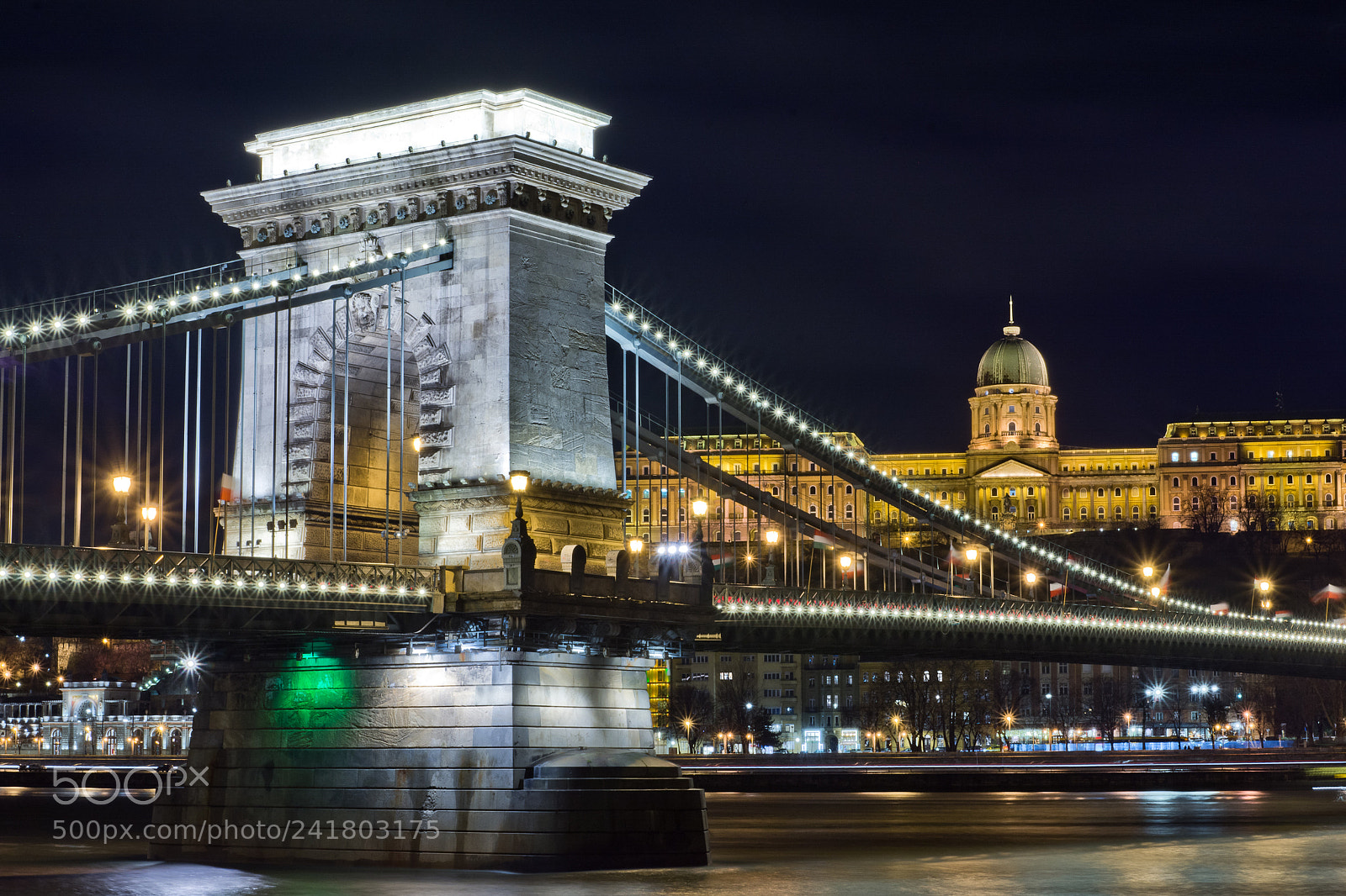 Nikon D7100 sample photo. Chain bridge photography