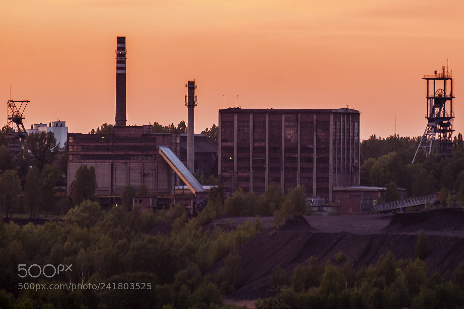 Nikon D40X sample photo. Coal mine polska wirek photography