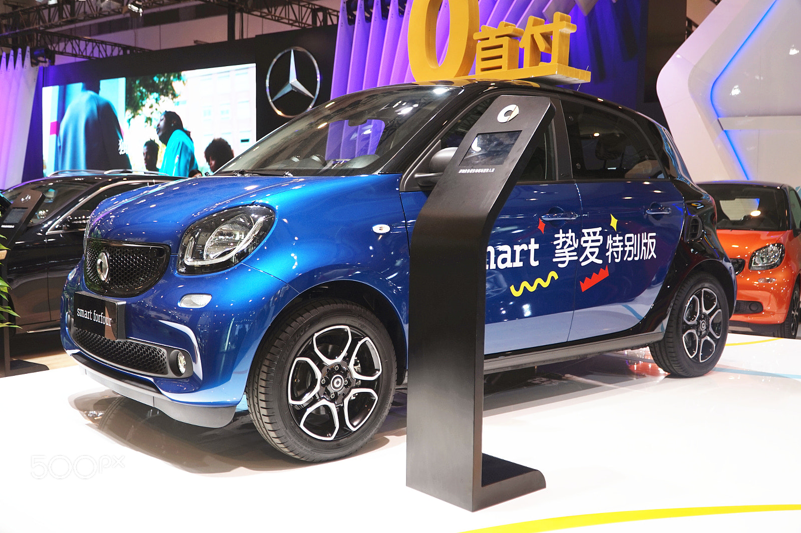 Sony Alpha a5000 (ILCE 5000) sample photo. Mercedes benz smart fortwo photography