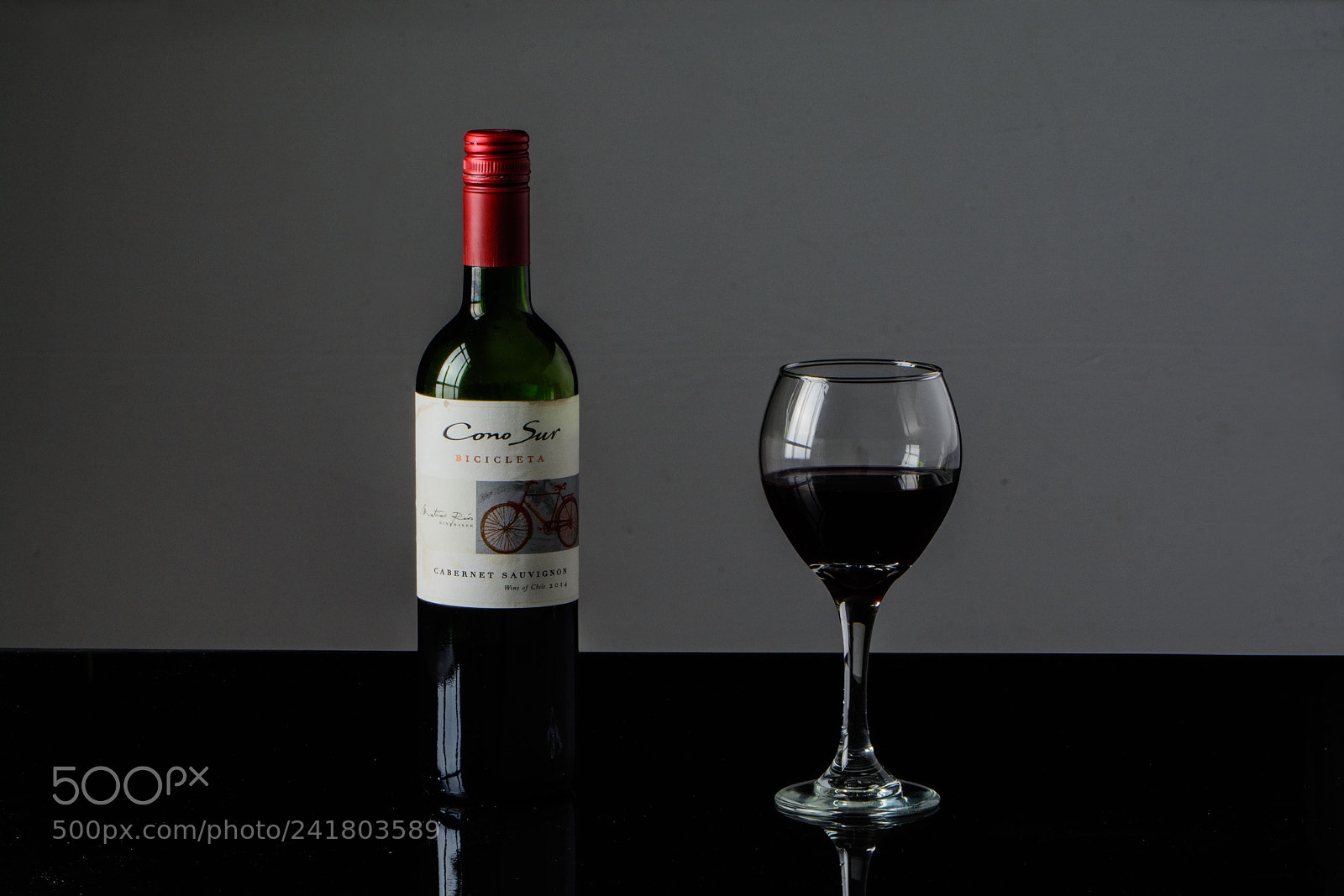 Nikon D7100 sample photo. Wine in a bottle photography