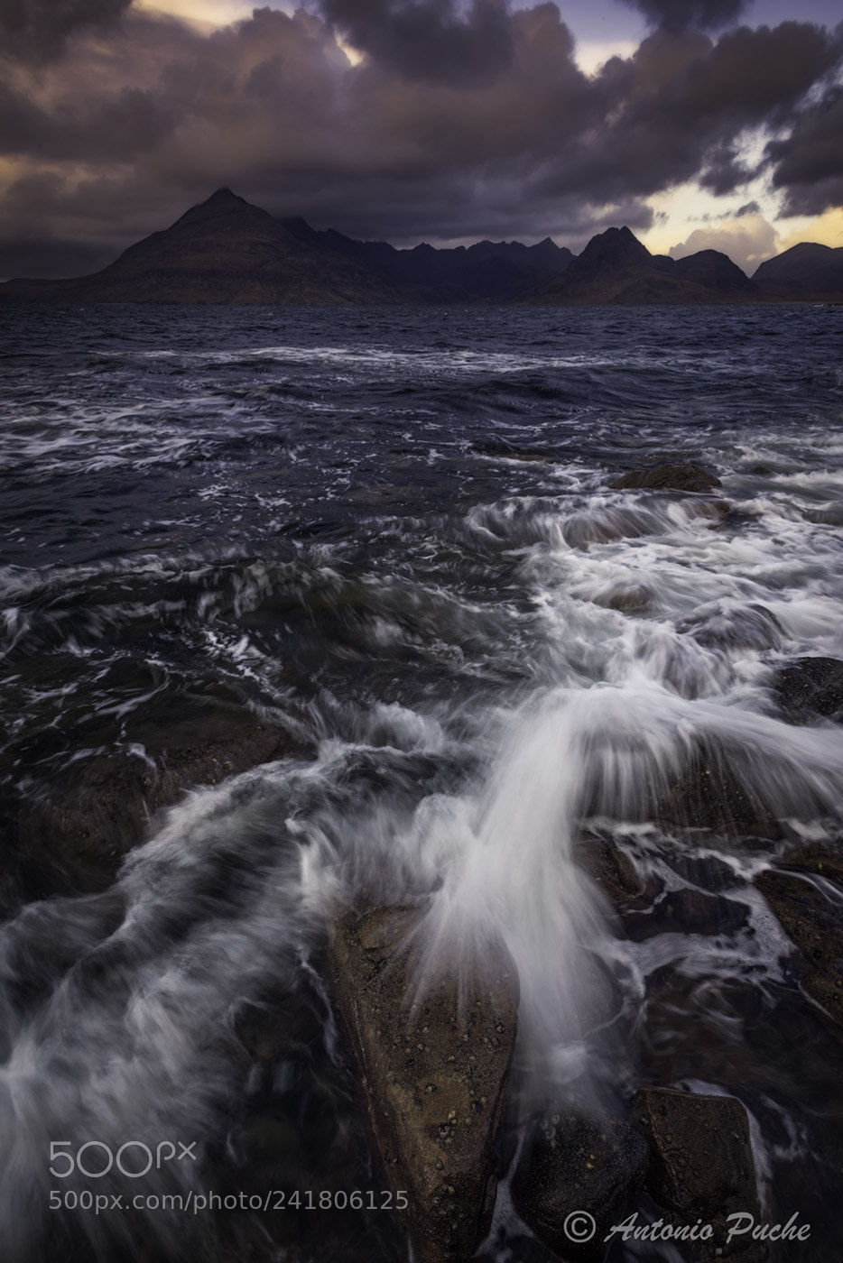 Nikon D810 sample photo. Elgol photography