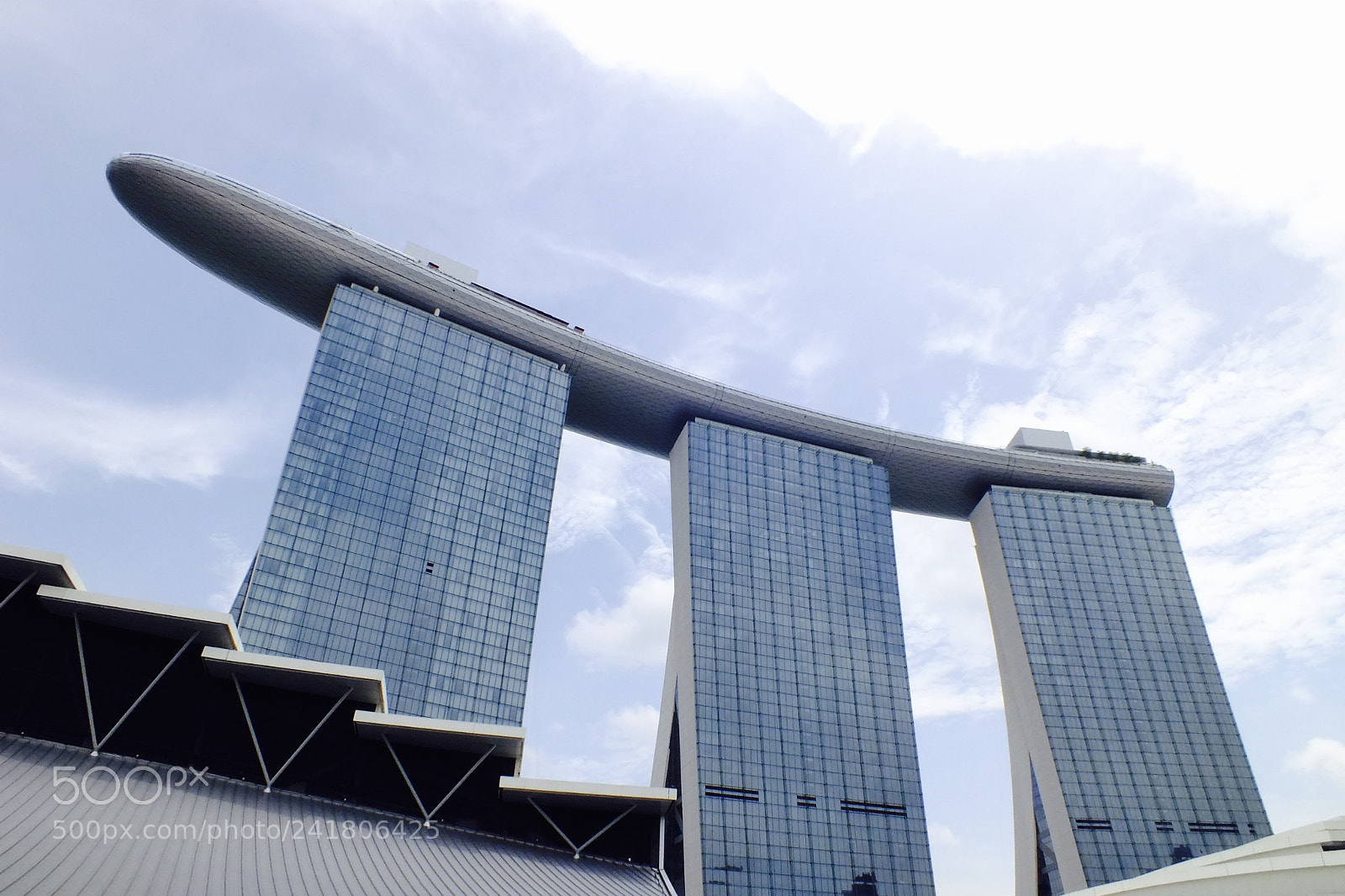 FujiFilm FinePix HS20 EXR (FinePix HS22 EXR) sample photo. Marina bay sands photography